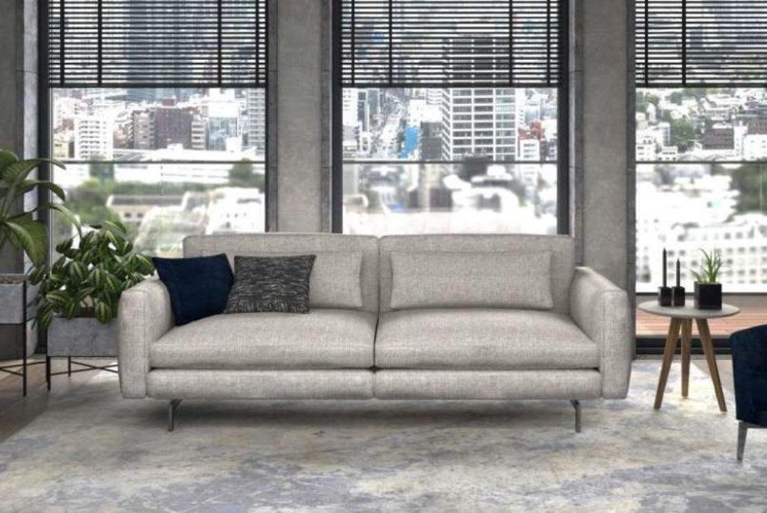 JVmoebel Sofa Dreisitzer Couch Moderne Wohnzimmermöbel Textil Sofas, 1 Teile, Made in Europa