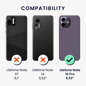 kwmobile Handyhülle Hülle für Ulefone Note 16 Pro, Hülle Silikon - Soft Handyhülle - Handy Case Cover