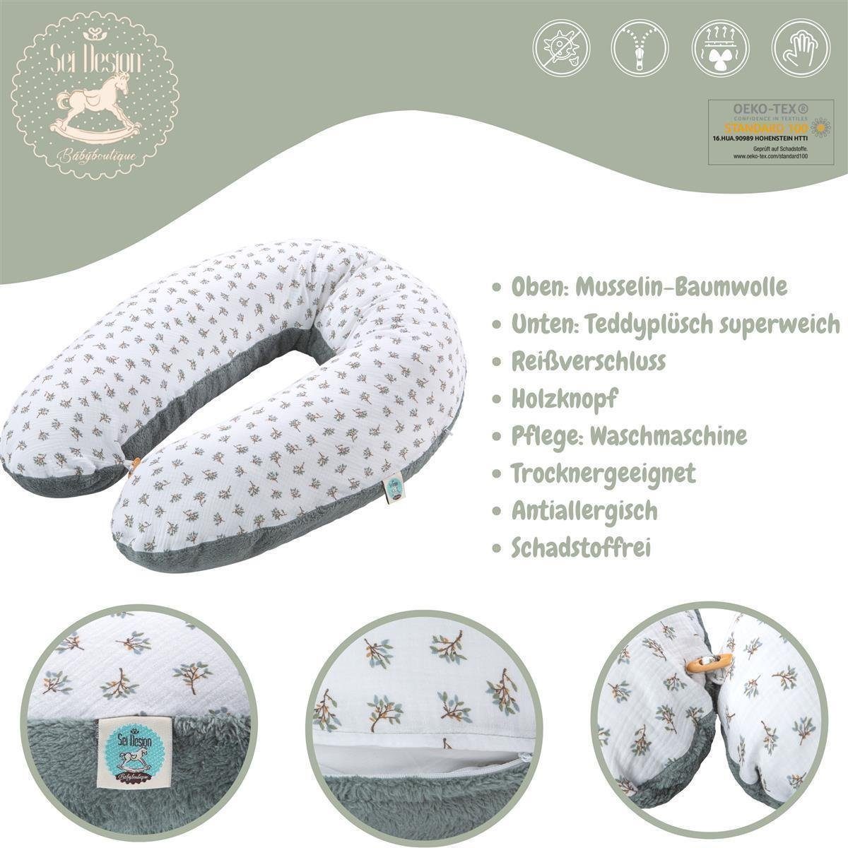 SEI Design Stillkissen Seitenschläferkissen Babynestchen Kuschelnest günstig online kaufen