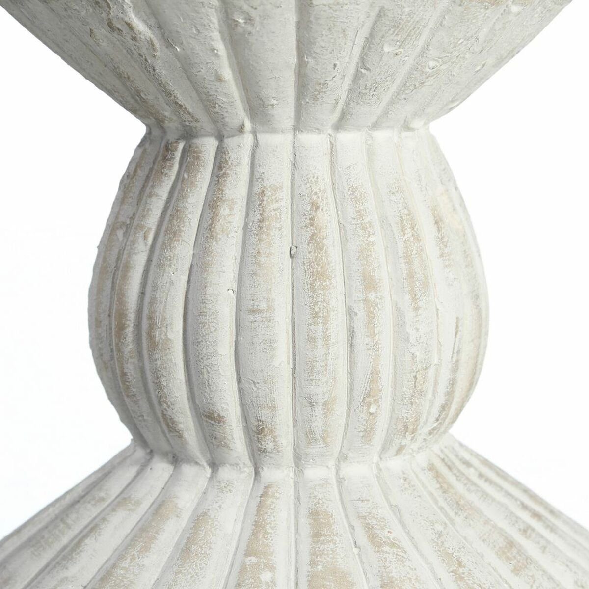 31 Vase 31 Dekovase 47,5 cm Bigbuy x Weiß Zement x