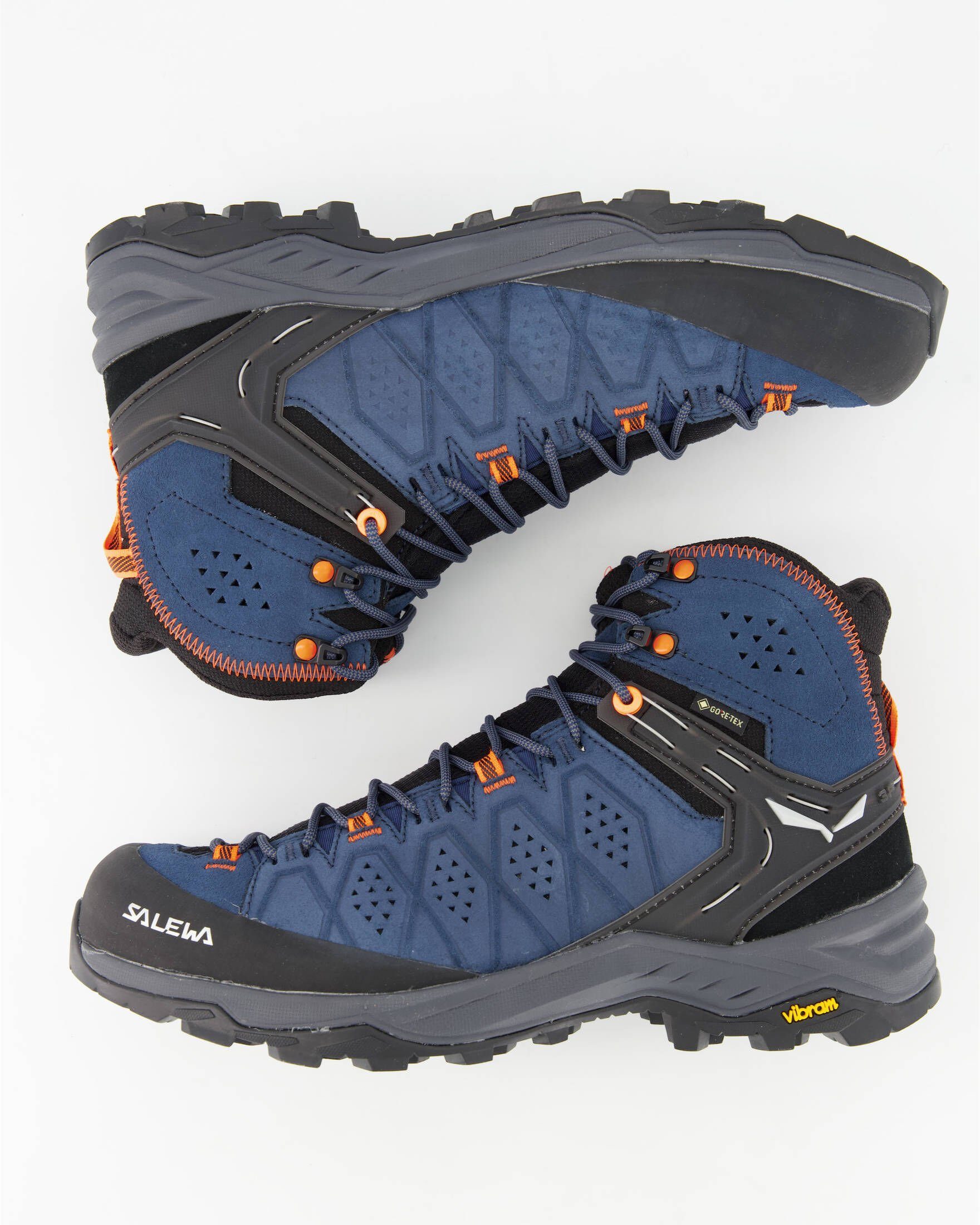 Salewa Alp Trainer 2 Mid GTX Dark Denim/Fluo Orange günstig online kaufen