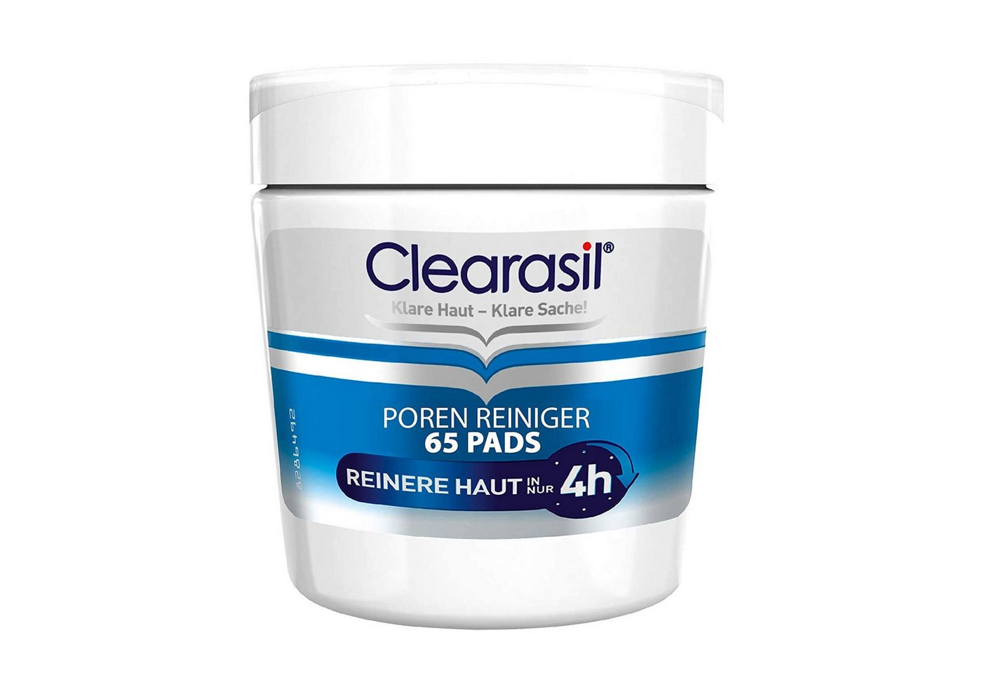 Clearasil Gesichtsreinigungstücher Poren, 1-tlg., Anti Pickel & Mitesser Pads zur Reinigung der Poren im Gesicht