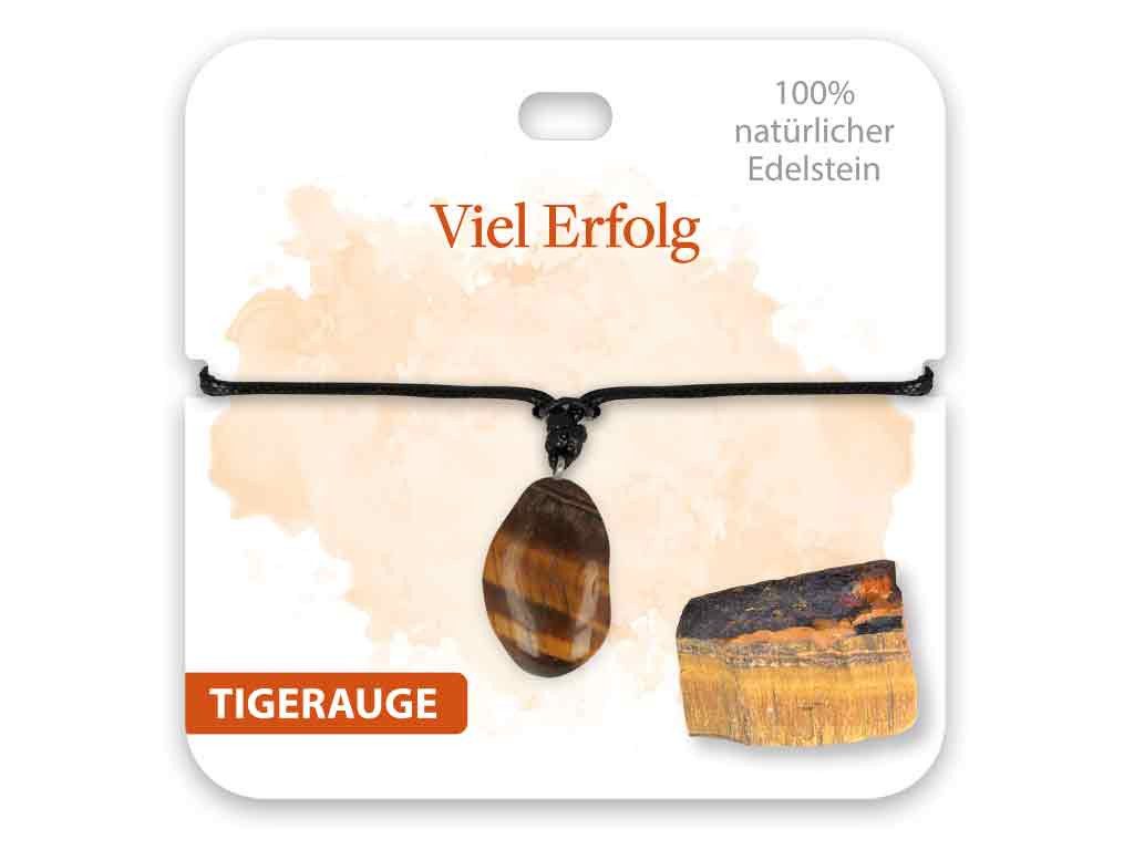 bb Klostermann Kette mit Anhänger BB Klostermann Edelstein Kette Tigerauge Viel Erfolg