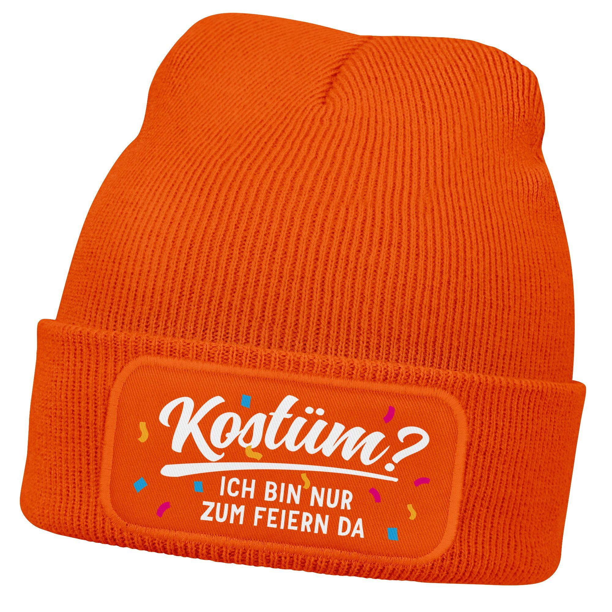 Kostüm - feiern orange