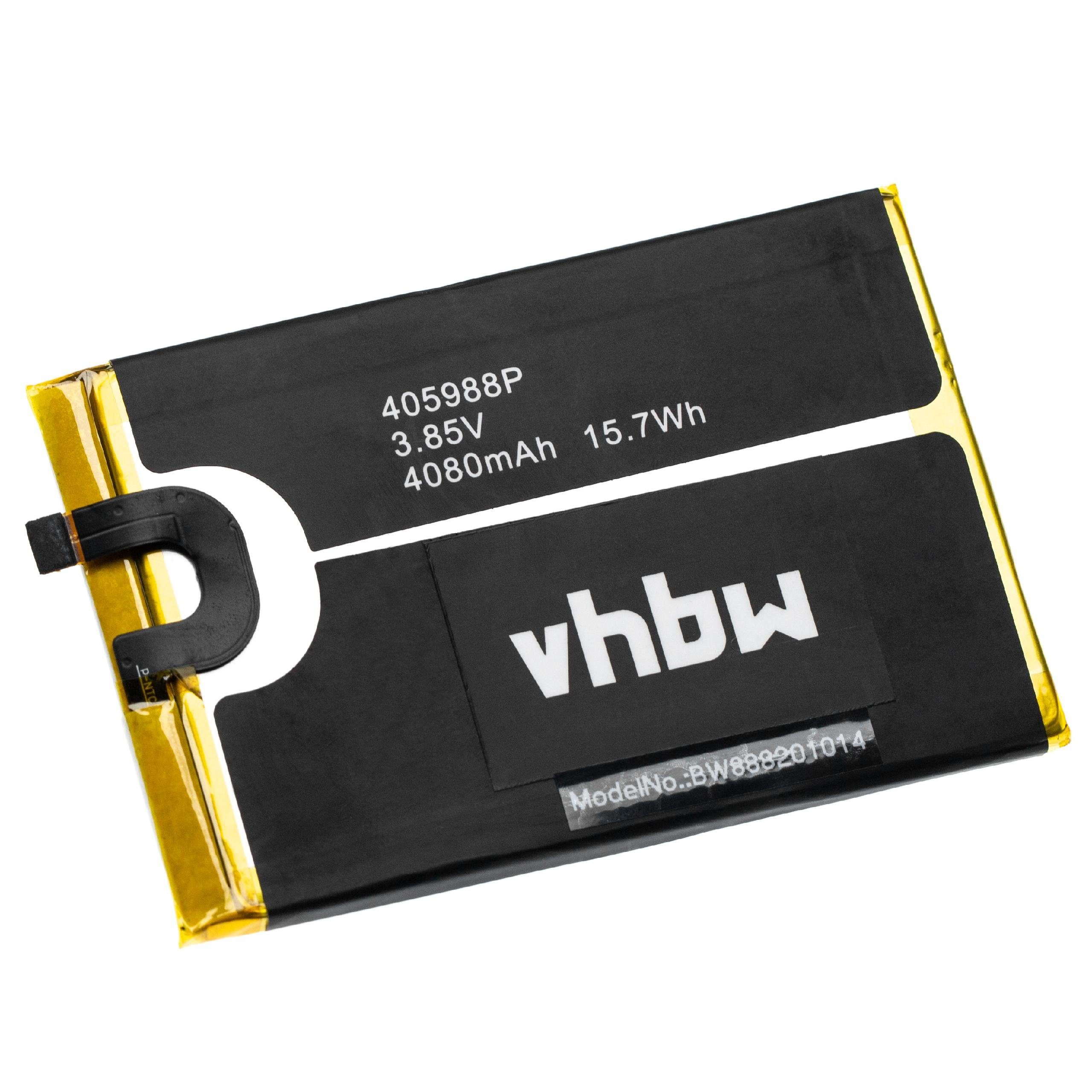 vhbw kompatibel mit Blackview A60, A60 Pro Smartphone-Akku Li-Ion 4080 mAh (3,85 V)