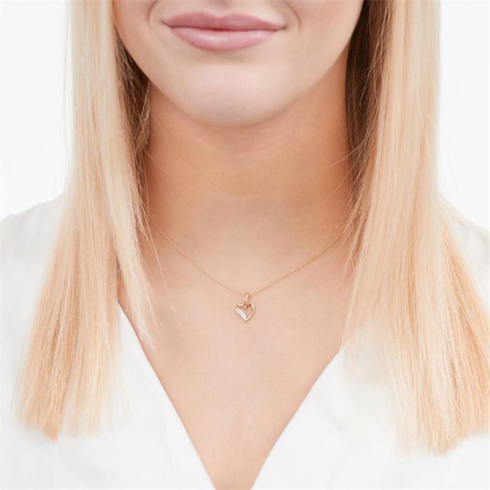 Unique Kettenanhänger Diamantanhänger ...