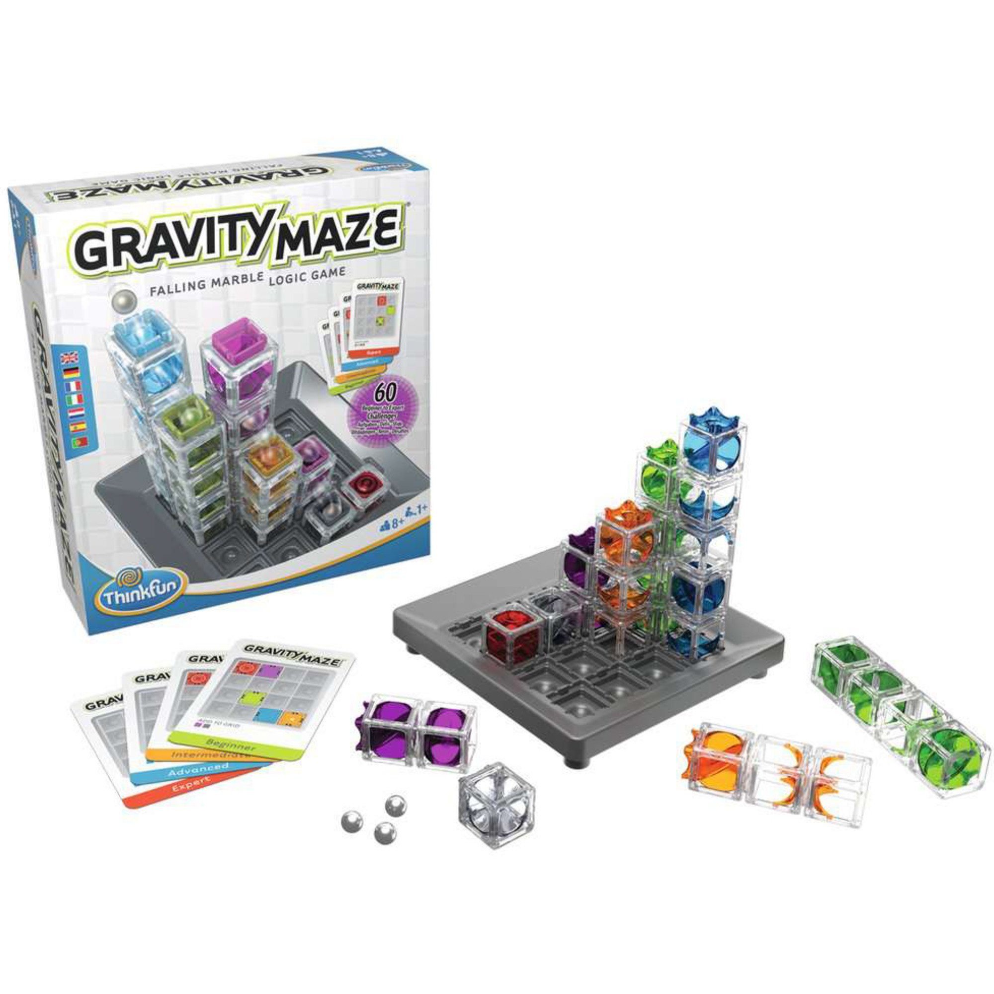 Thinkfun® Kugelbahn THINK FUN Gravity Maze, Geschicklichkeitsspiel
