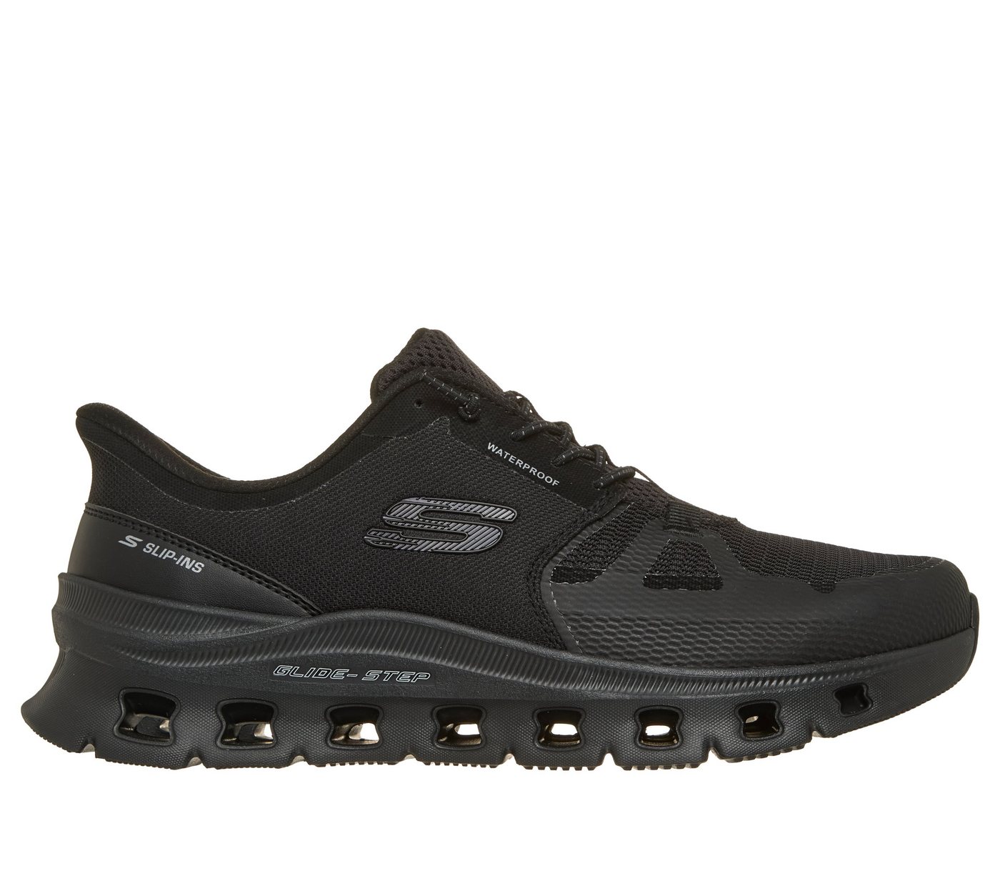 Skechers GLIDE-STEP PRO-RAINPARTNER Slip-On Sneaker Schlupfschuh, Halbschuh, Freizeitschuh, mit elastischen Schnürsenkeln
