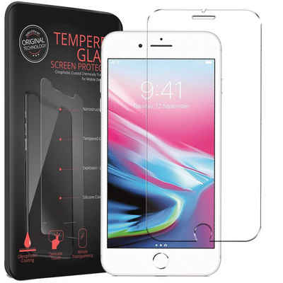 CoolGadget Schutzfolie Panzerfolie für Apple iPhone 7 / 8 / SE 2020 2022, (9H Härtegrad, 2x Schutzglas, 1xReinigungset), Displayfolie Schutzfolie 2 Stück für iPhone SE 2. 3. Gen. Glas Folie