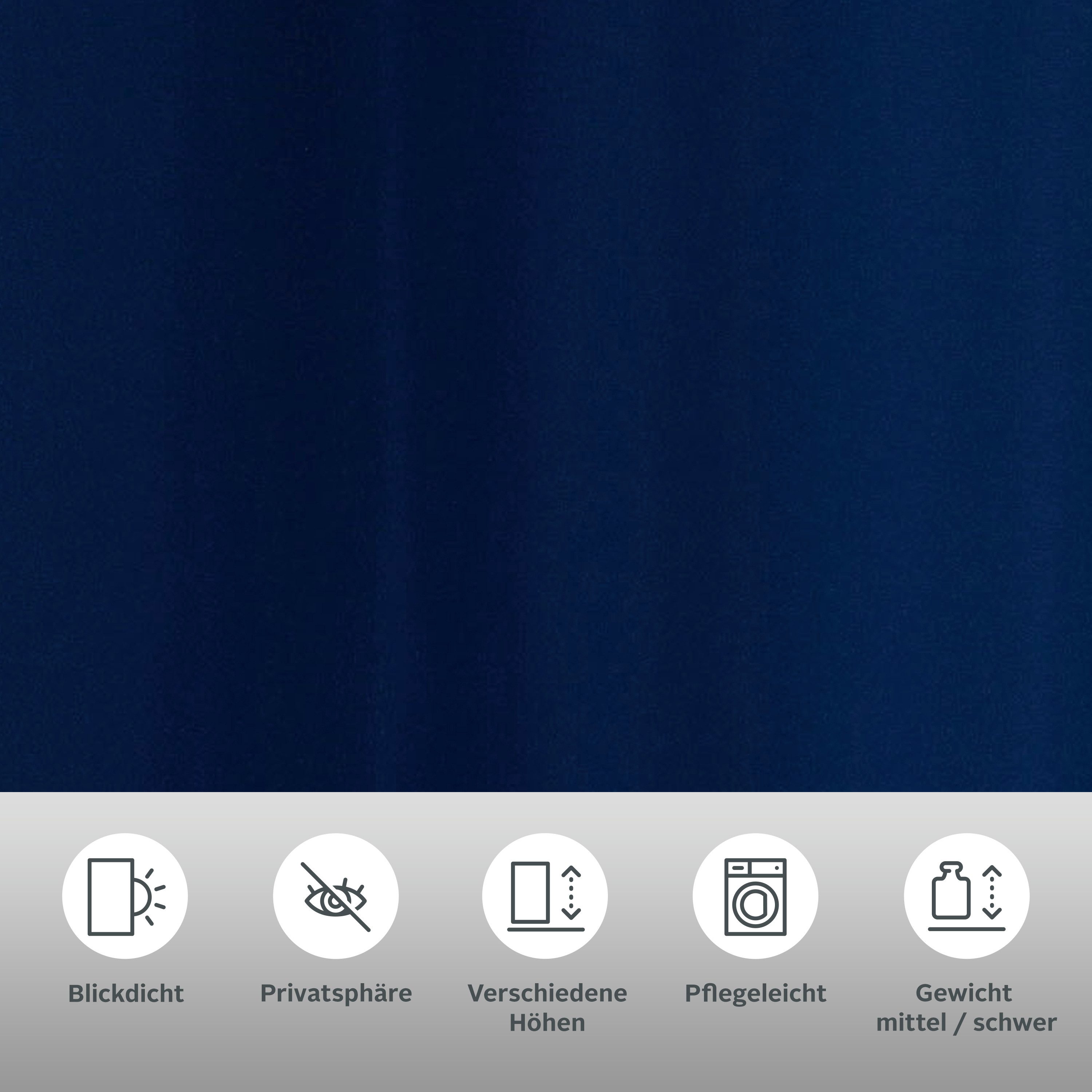 Bruno Banani Vorhang Lagan (2 St), Ösen, blickdicht, Polyester, 2-er Set, gewebt, Microfaser, versch. Größen, einfarbig, Bestseller