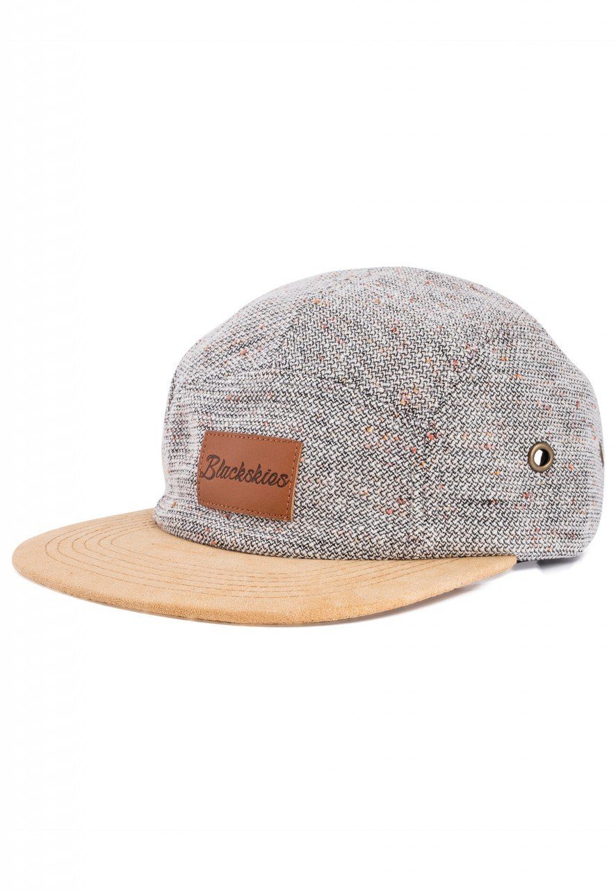 Snapback Cap Obsidius 5-Panel Cap - Grau-Braun