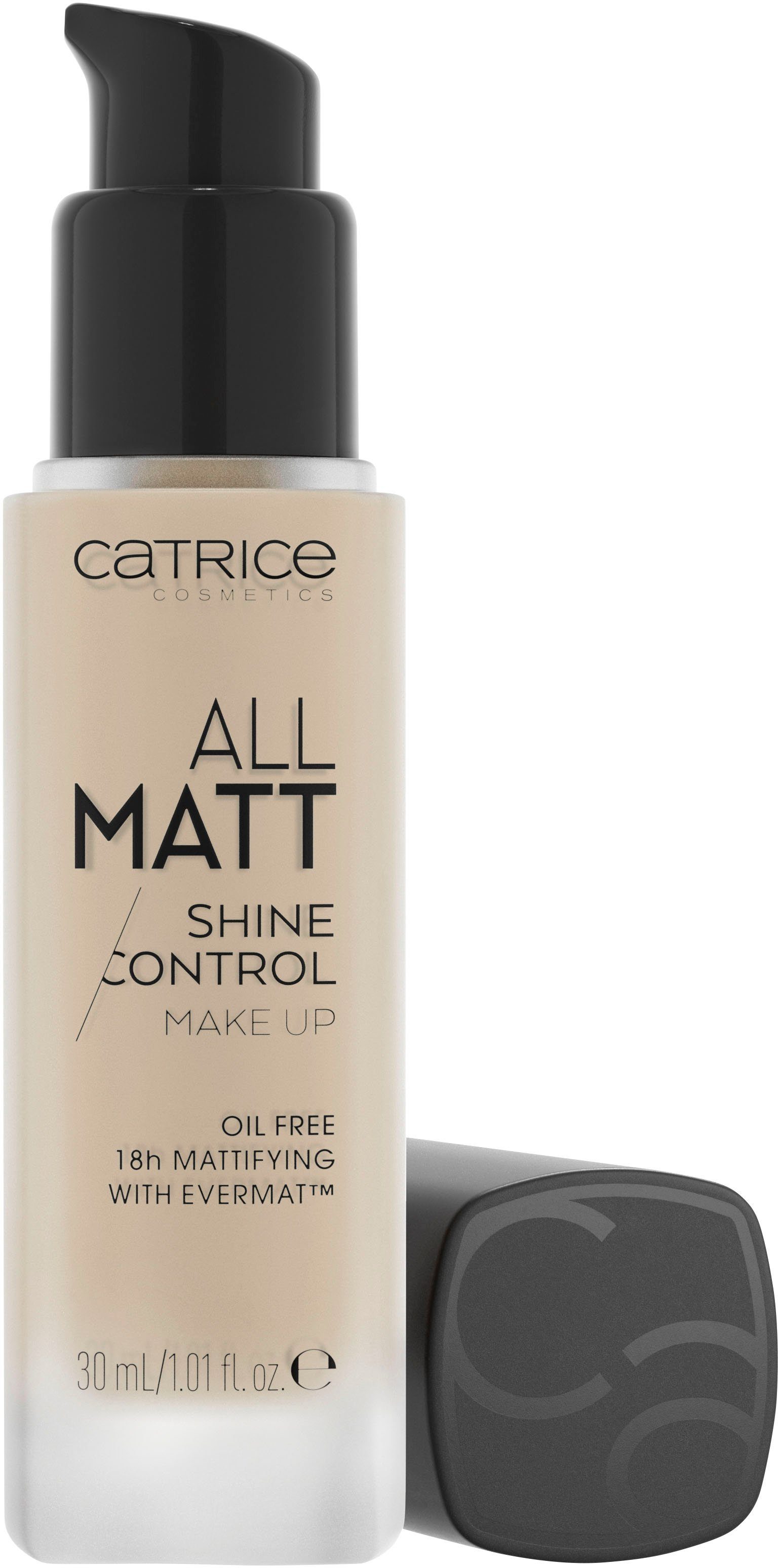 Catrice Foundation All Matt Shine Neutral Beige Light Control Up Make