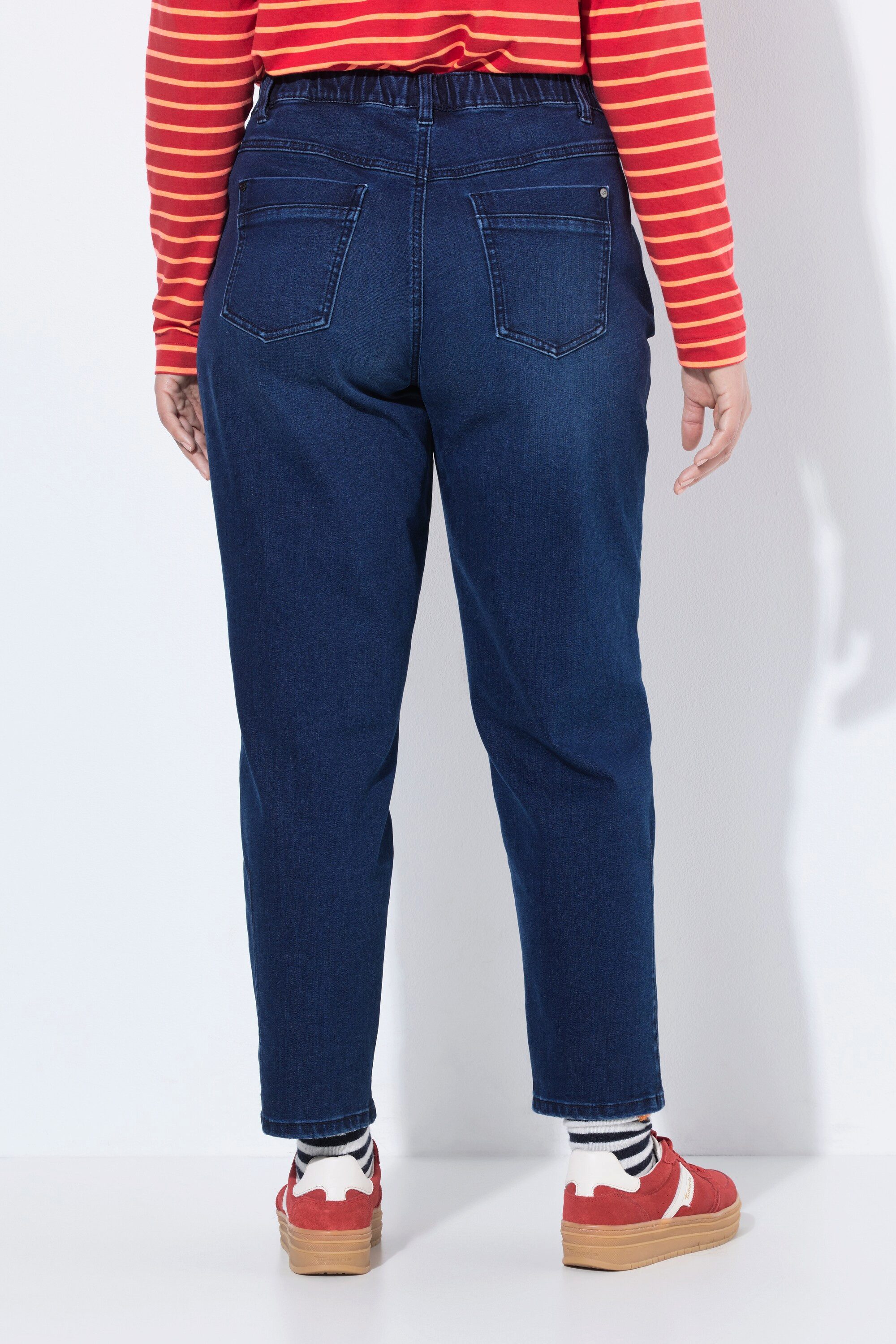 Laurasøn Mom-Jeans Mom-Denim Abnäher Detail – Bild 3 von 4