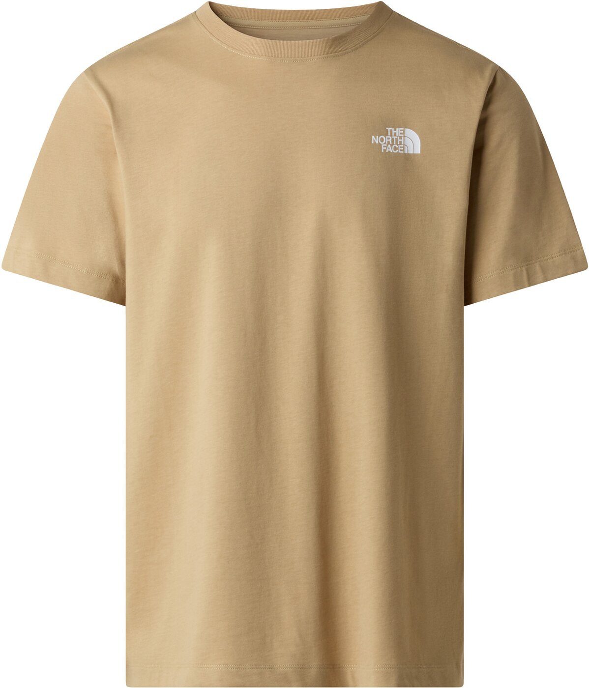 The North Face Kurzarmshirt M EVOLUTION BOX NSE REGULAR SHORT SLEEVE KHAKI STONE
