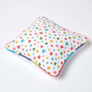 Kissenbezüge Sterne-Kissenbezug aus Baumwolle mit Reißverschluss, 30 x 30 cm, Homescapes
