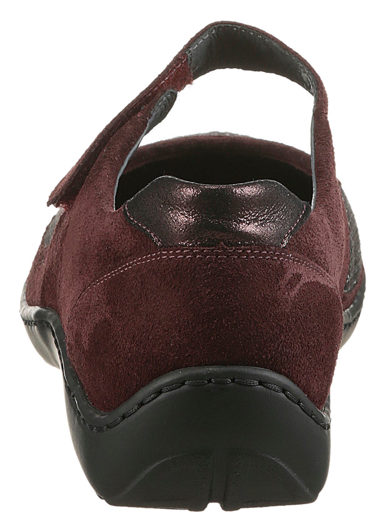 Waldläufer HENNI-Soft Riemchenballerina Komfortschuh, Klettschuh, Bequemschuh in Weite H, mit Orthotritt