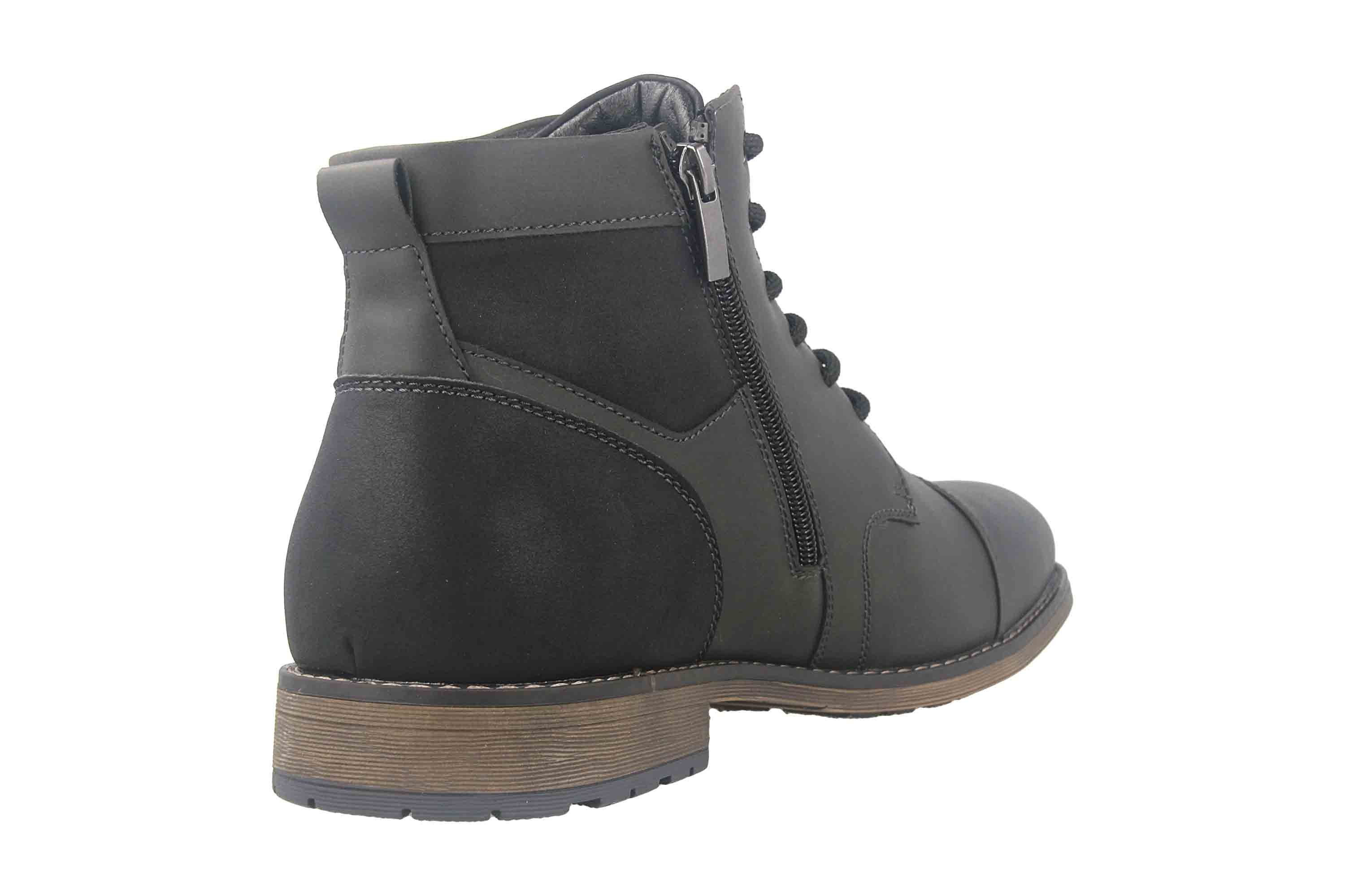 Mavins 3HH0180201 2100 Black PU Schnürboots