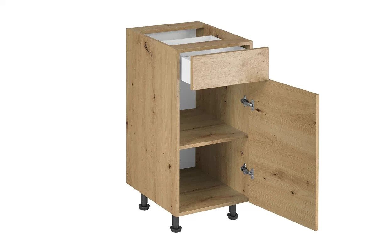 ROYAL24_MARKT Unterschrank - Effiziente Aufbewahrungslösung für den unteren Küchenbereich (Unterschrank, 1-St., Nexa - D40S1) Beste Güte - Innovativ - Modern.