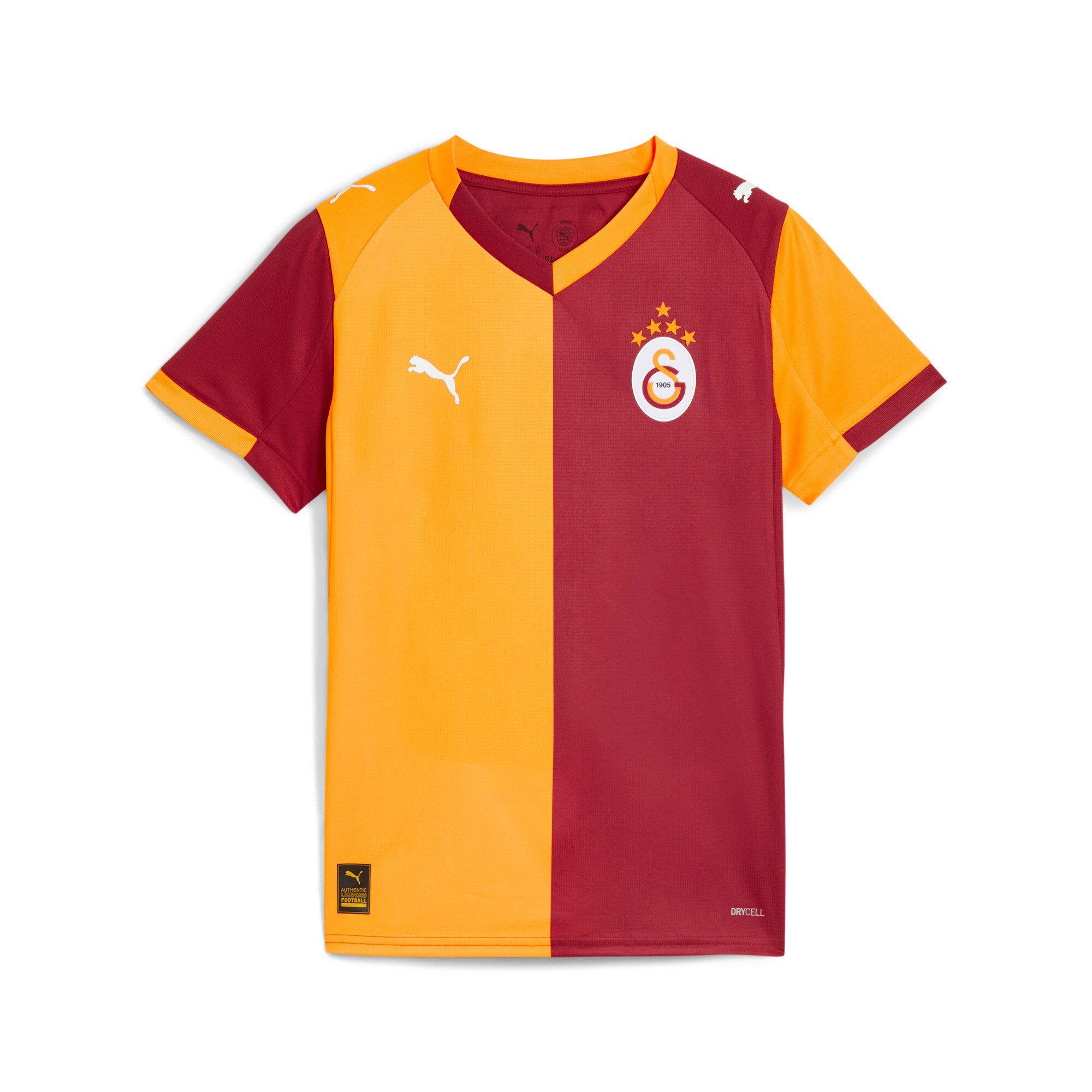 PUMA Fußballtrikot GSK HOME JERSEY REPLICA JR W/O SPONSOR WITH STAR für Fußball, Kurzarm, mit V-Ausschnitt, Regular Fit