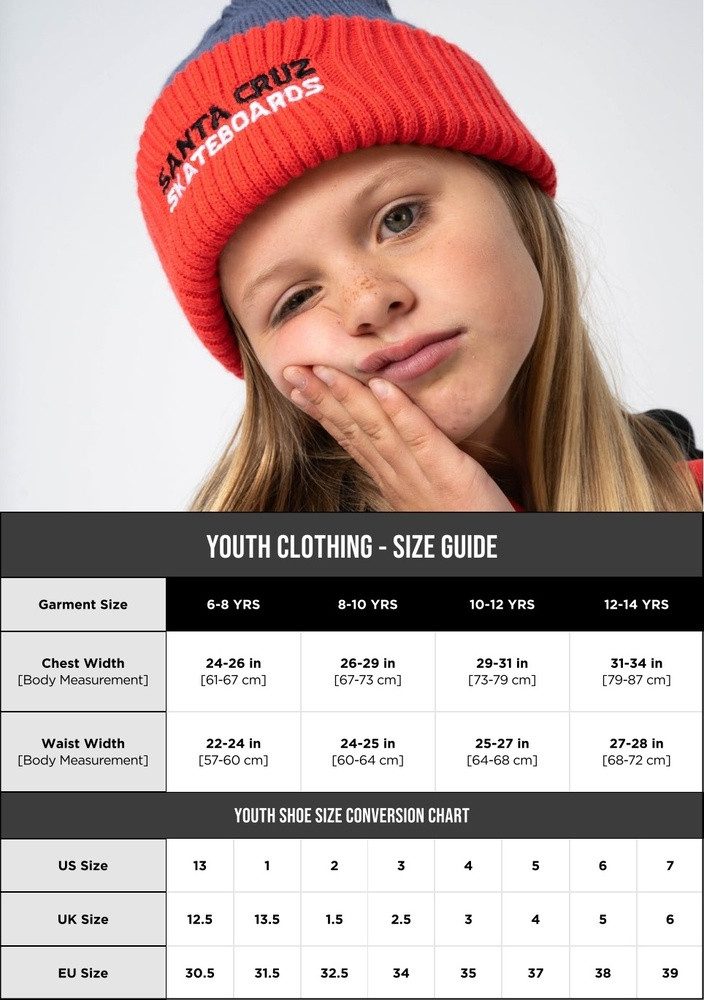 Santa Cruz Socken Youth Multi Hand Sock (2 Pack)