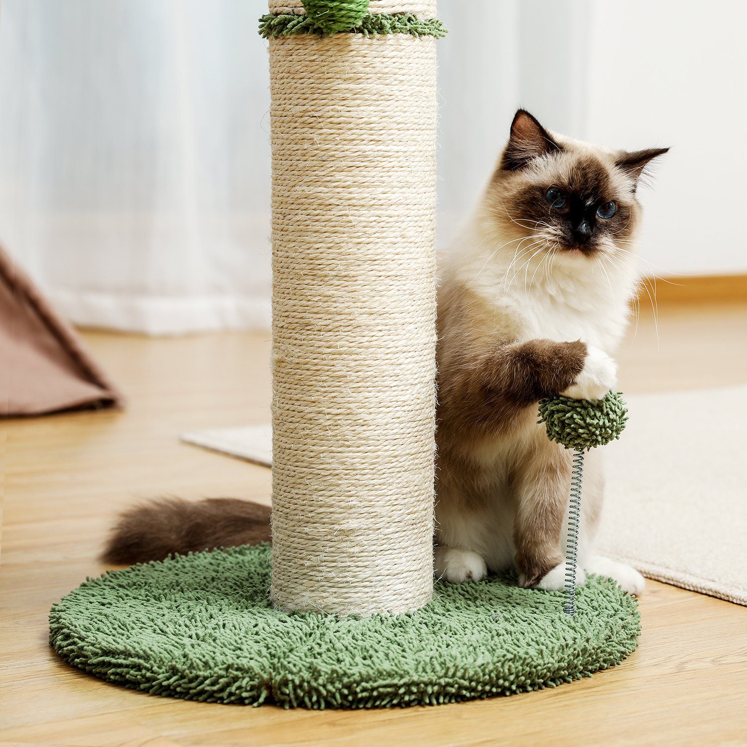Fudajo Kratzbaum Kaktus 70cm Katzenkratzbaum Katzenbaum Kletterbaum Katze 105819984