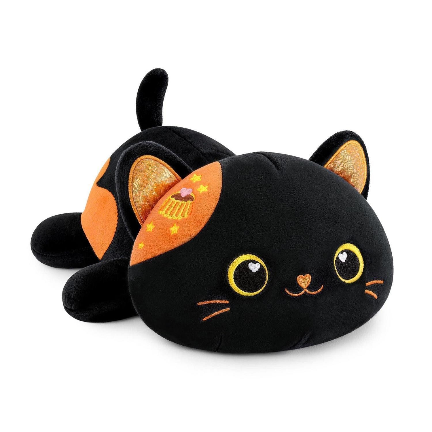 LuxusKollektion Kuscheltier Plüschtier Katze Kuscheltier Stofftier Plüsch Spielzeug Schwarz 30cm (1-St)