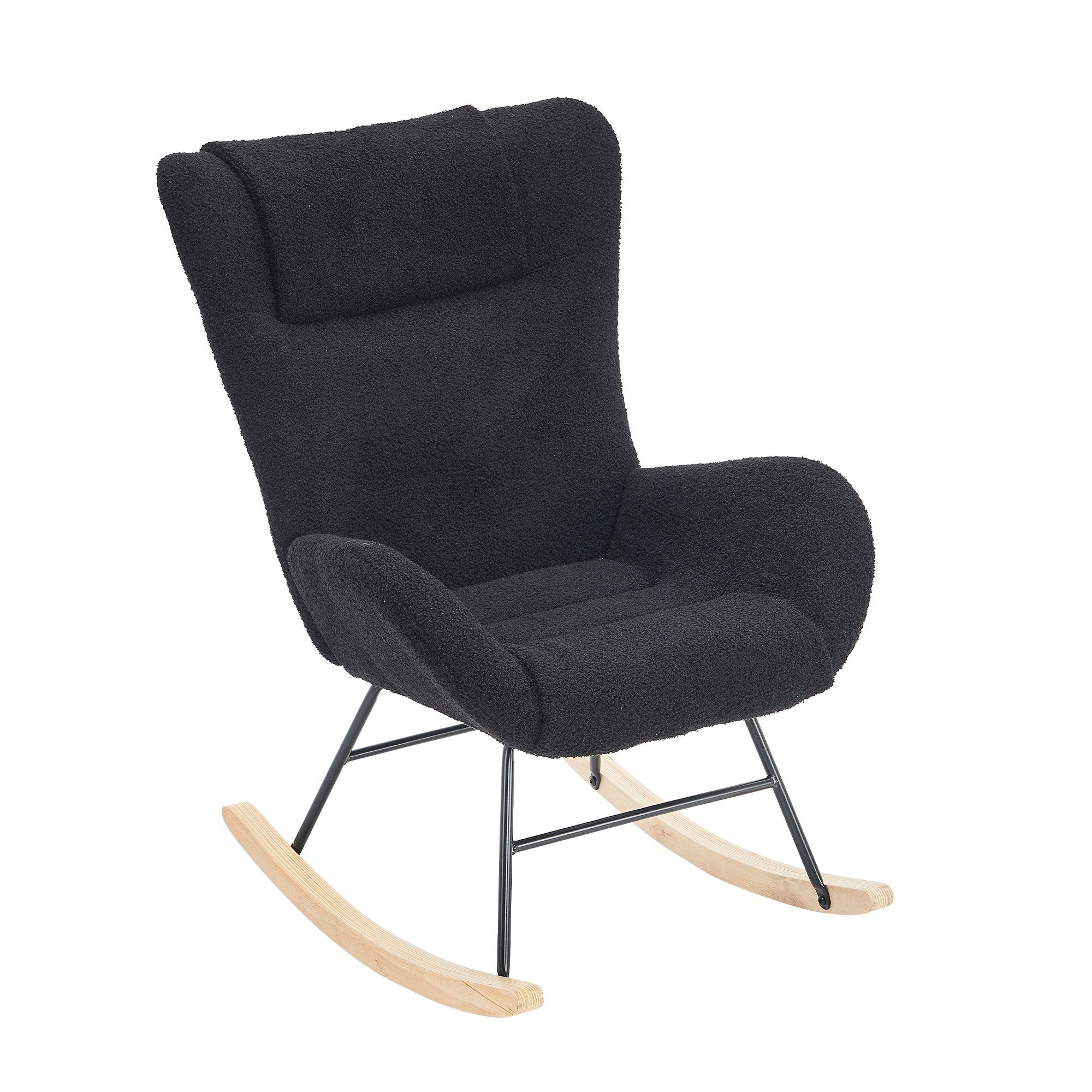 HAUSS SPOLE Schaukelstuhl Relaxsessel Babyschaukelstuhl Lounge-Sessel günstig online kaufen