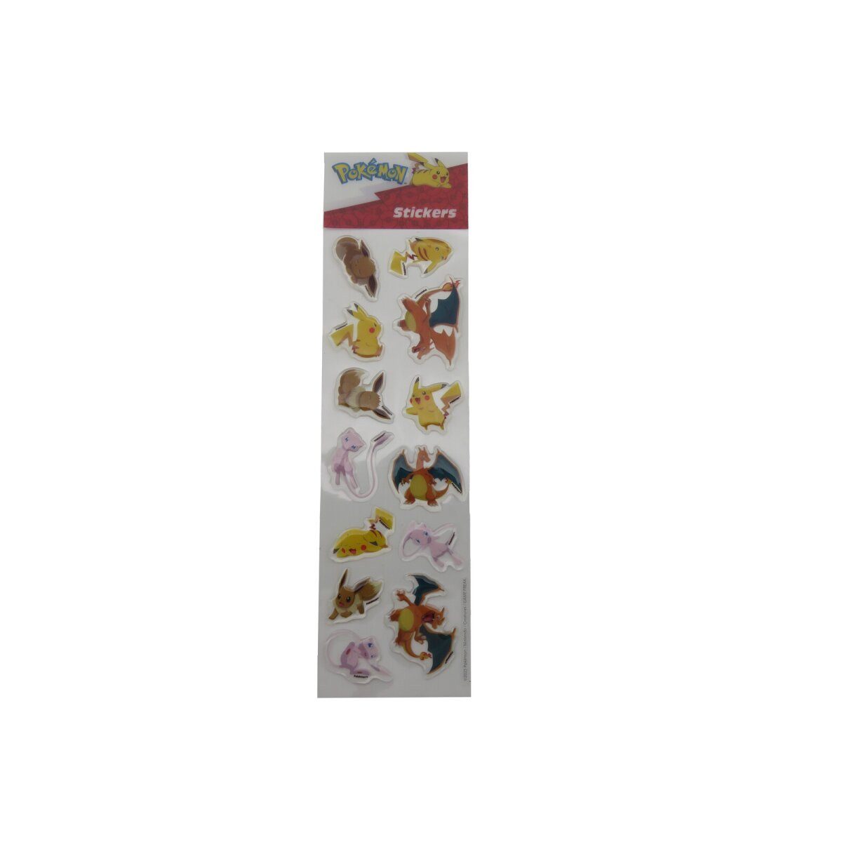 POKÉMON Kreativset Pokémon Schreibwarenset mit 3 Fach Federmäppchen 5 teilig