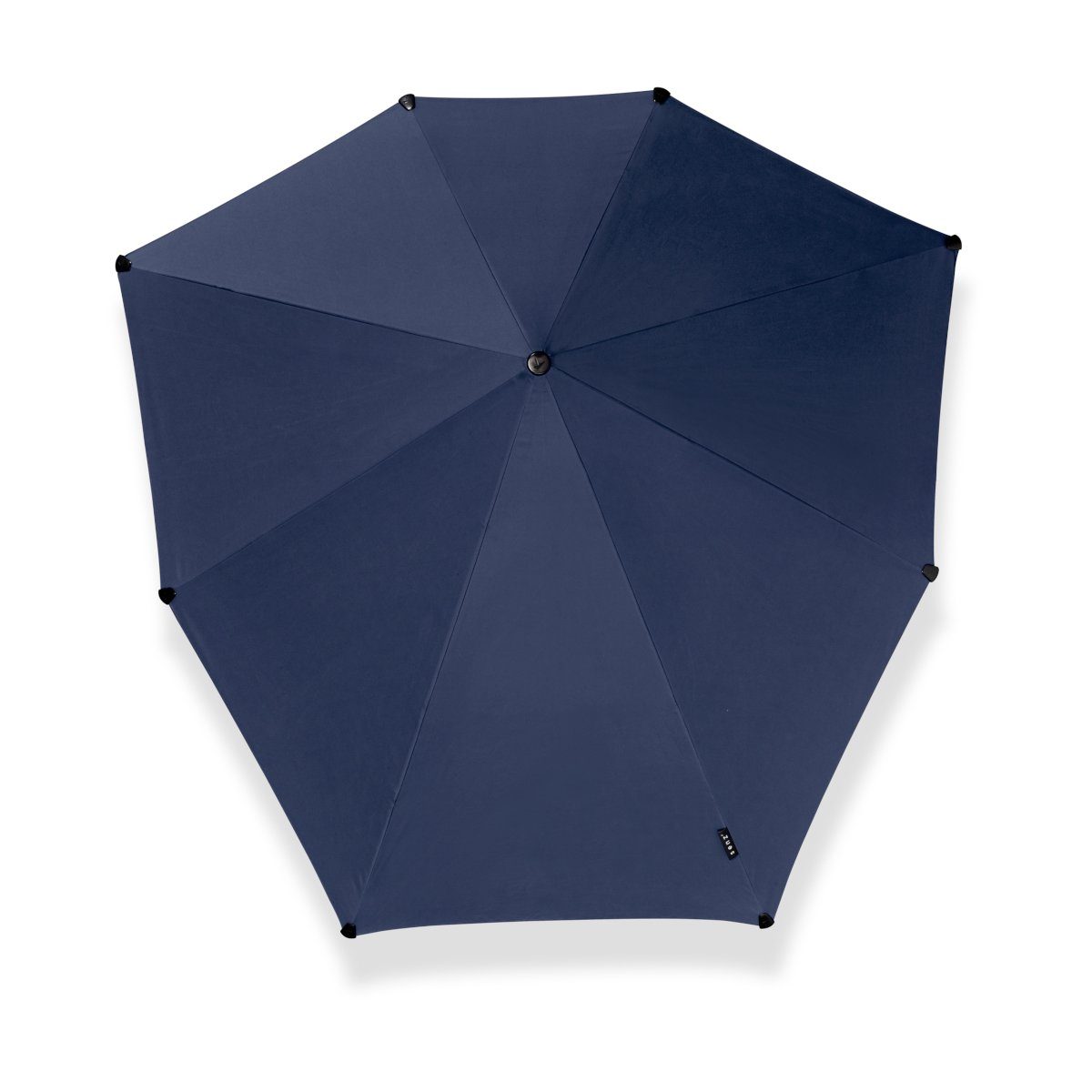 senz Stockregenschirm Stockschirm groß, gefaltet 80 cm lang, Verdeck offen 94x94 cm