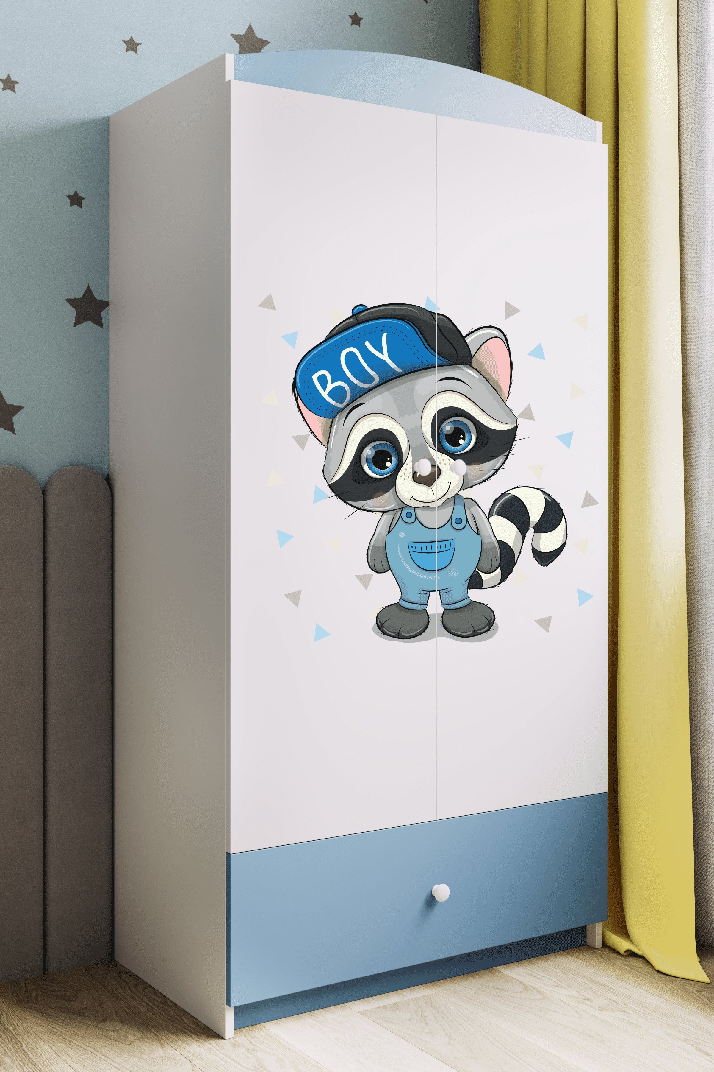 Bjird Kinderkleiderschrank Kleiderschrank Babydreams (4 Einlegeböden günstig online kaufen