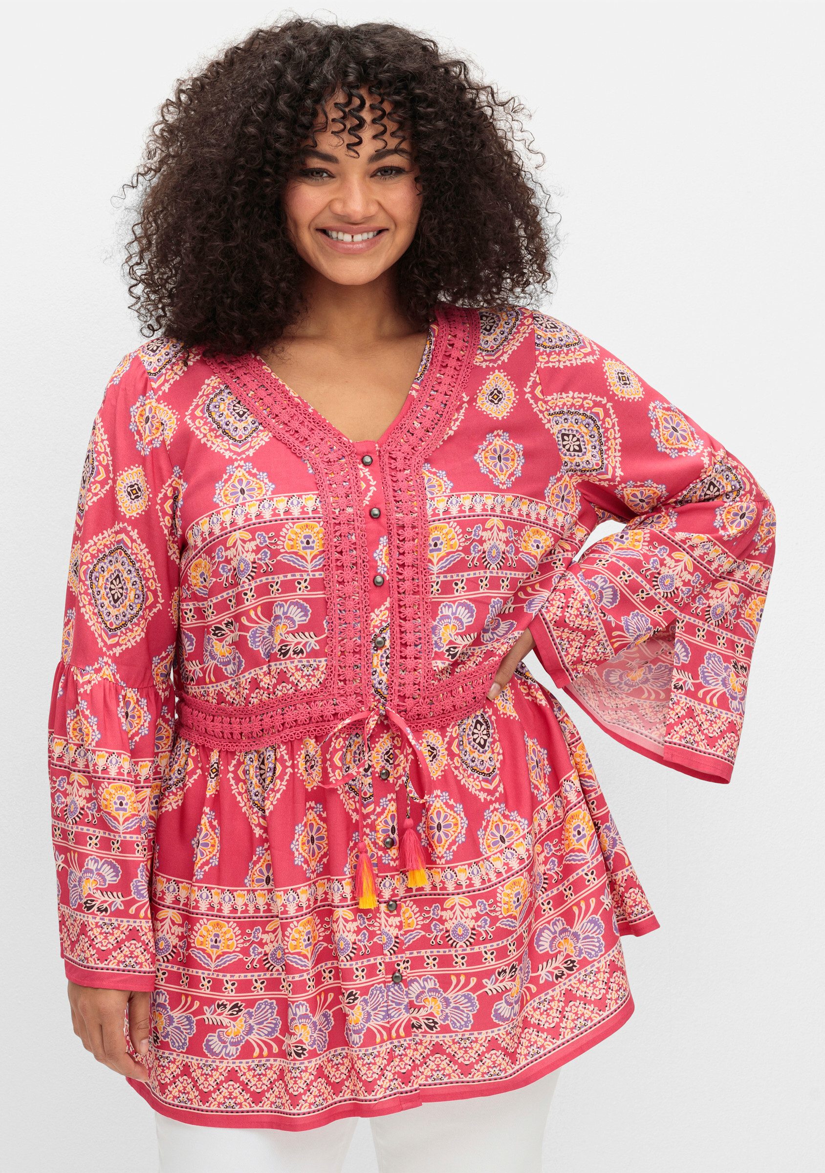sheego by Joe Browns Klassische Bluse Longbluse . günstig online kaufen