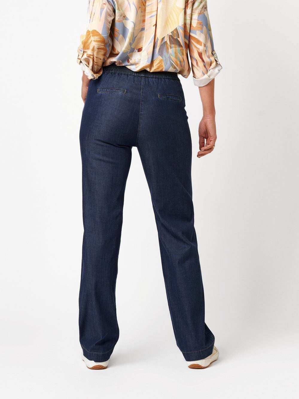 Relaxed by TONI Slim-fit-Jeans Scarlet Wide aus feinfallendem Denim