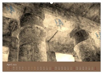 CALVENDO Wandkalender Ägypten Nostalgie & Antike 2023 (Premium, hochwertiger DIN A2 Wandkalender 2023, Kunstdruck in Hochglanz)