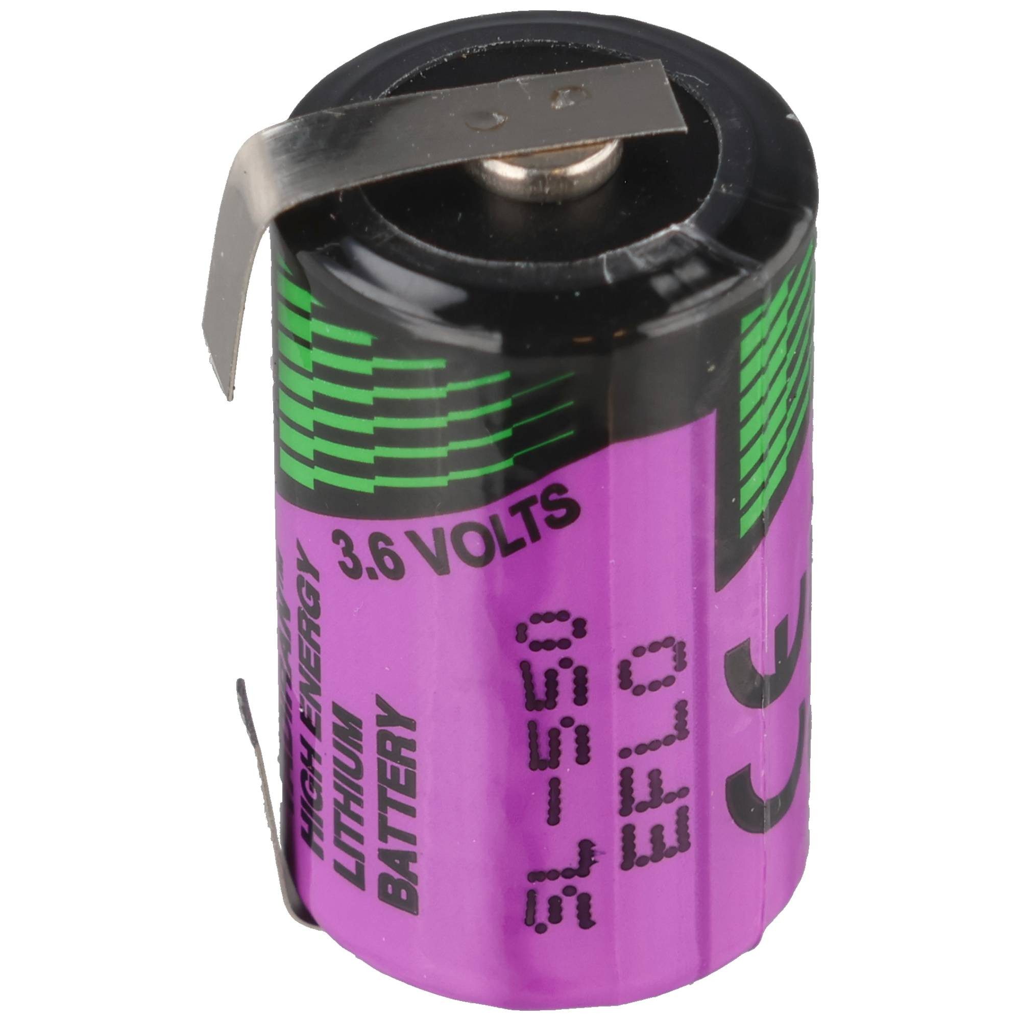 Tadiran Tadiran LTC SL-550/T, Herst.Nr: 1110550200 mit Lötfahnen U-Form Batterie, (3,7 V)