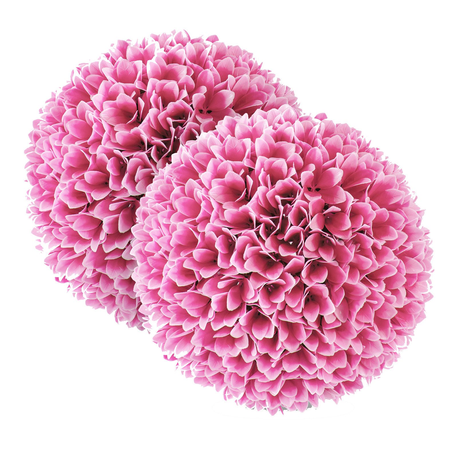 Kunstpflanze Buchsbaumkugel, KOMFOTTEU, Formschnittball Kunstbaum 28cm