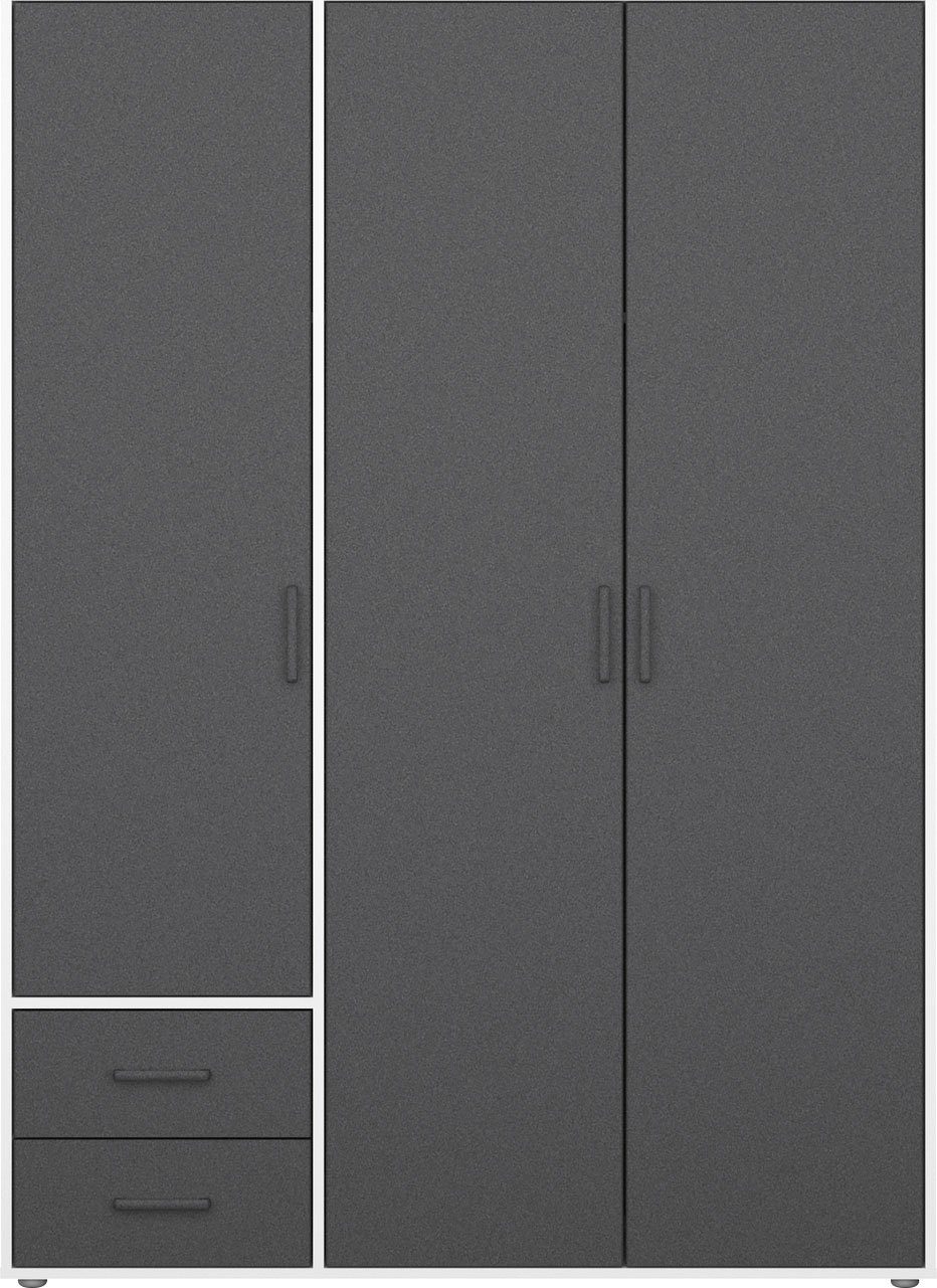 rauch Drehtürenschrank Voyager, Kleiderschrank mit Außenschubkästen, günstig online kaufen
