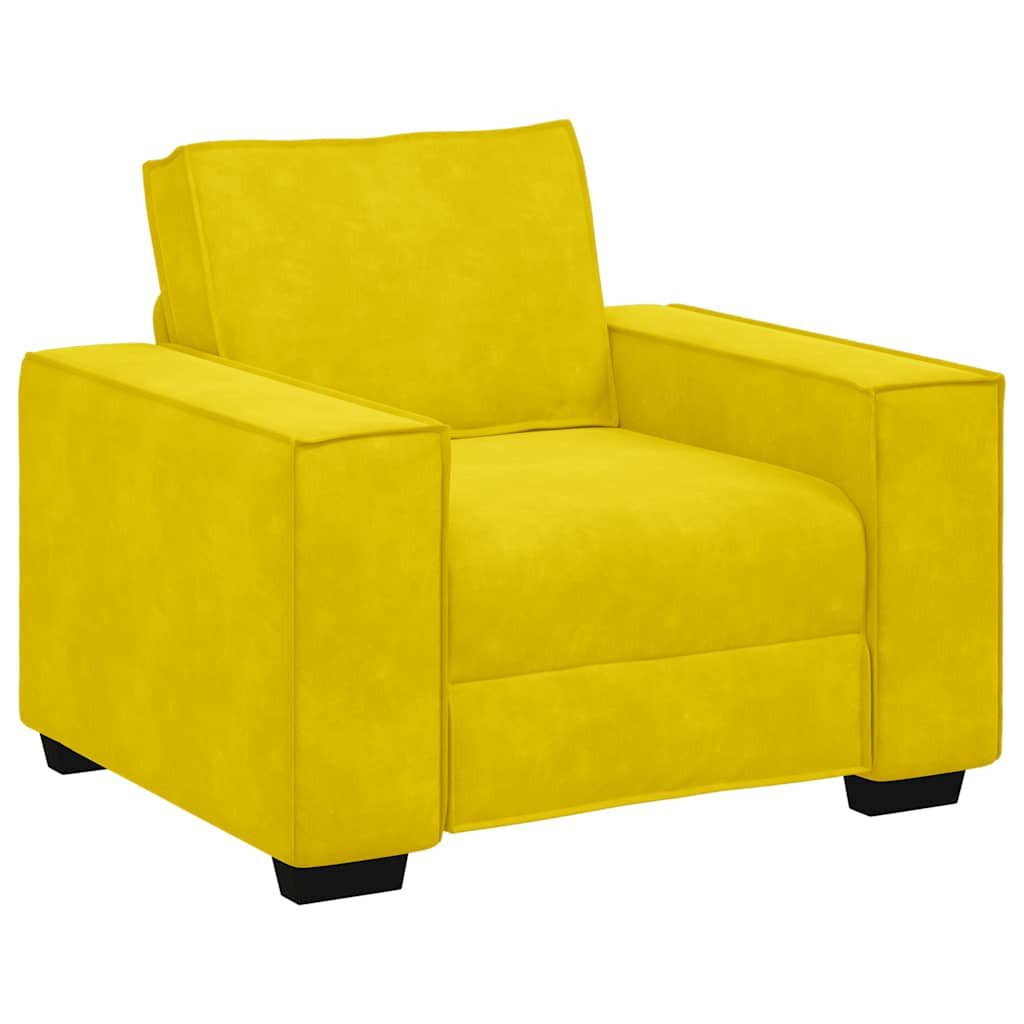 vidaXL Sofa Sessel Gelb 60 cm günstig online kaufen