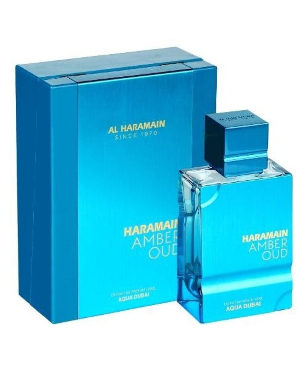 al haramain Eau de Parfum "AMBER OUD AQUA DUBAI"Frische Meresbrise trifft exotische Fruchtigkeit, Lebendige Sommernoten mit tropischer Süße und sinnlicher Tiefe