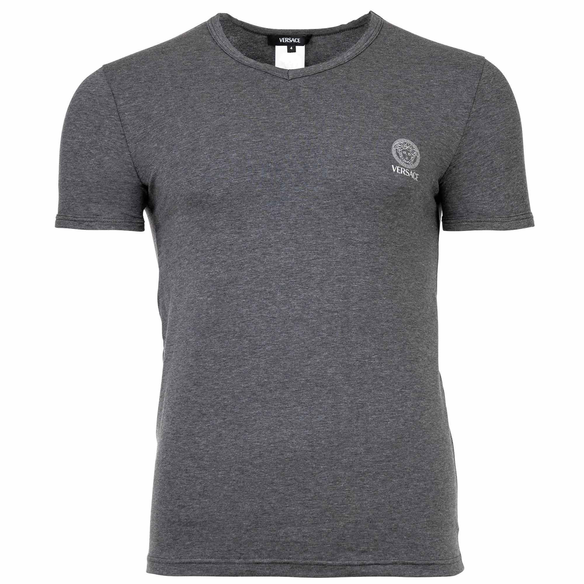 Versace T-Shirt Herren T-Shirt 1er Pack Baumwolle (Packung, 1er Pack) günstig online kaufen