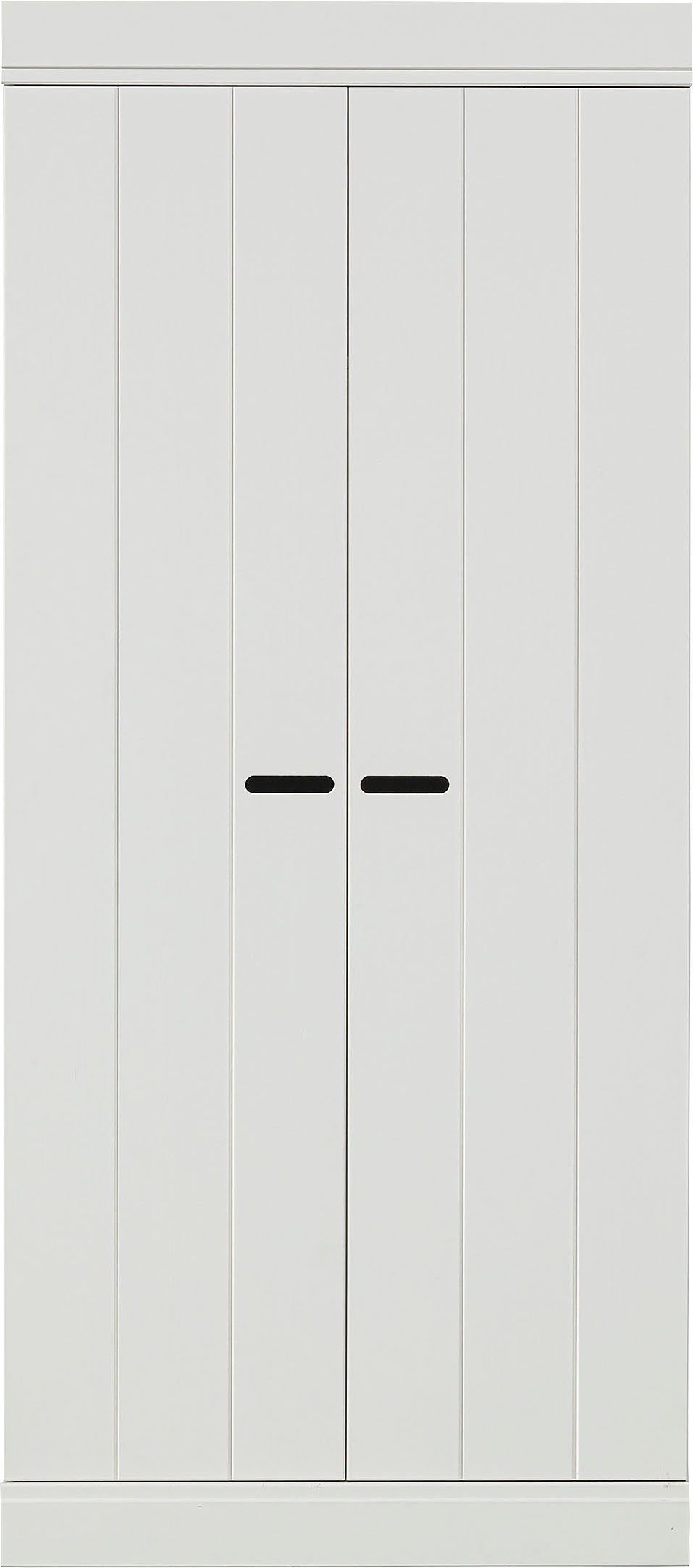 WOOOD Garderobenschrank Connect mit zwei Türen, aus Kiefer, Breite 77 cm