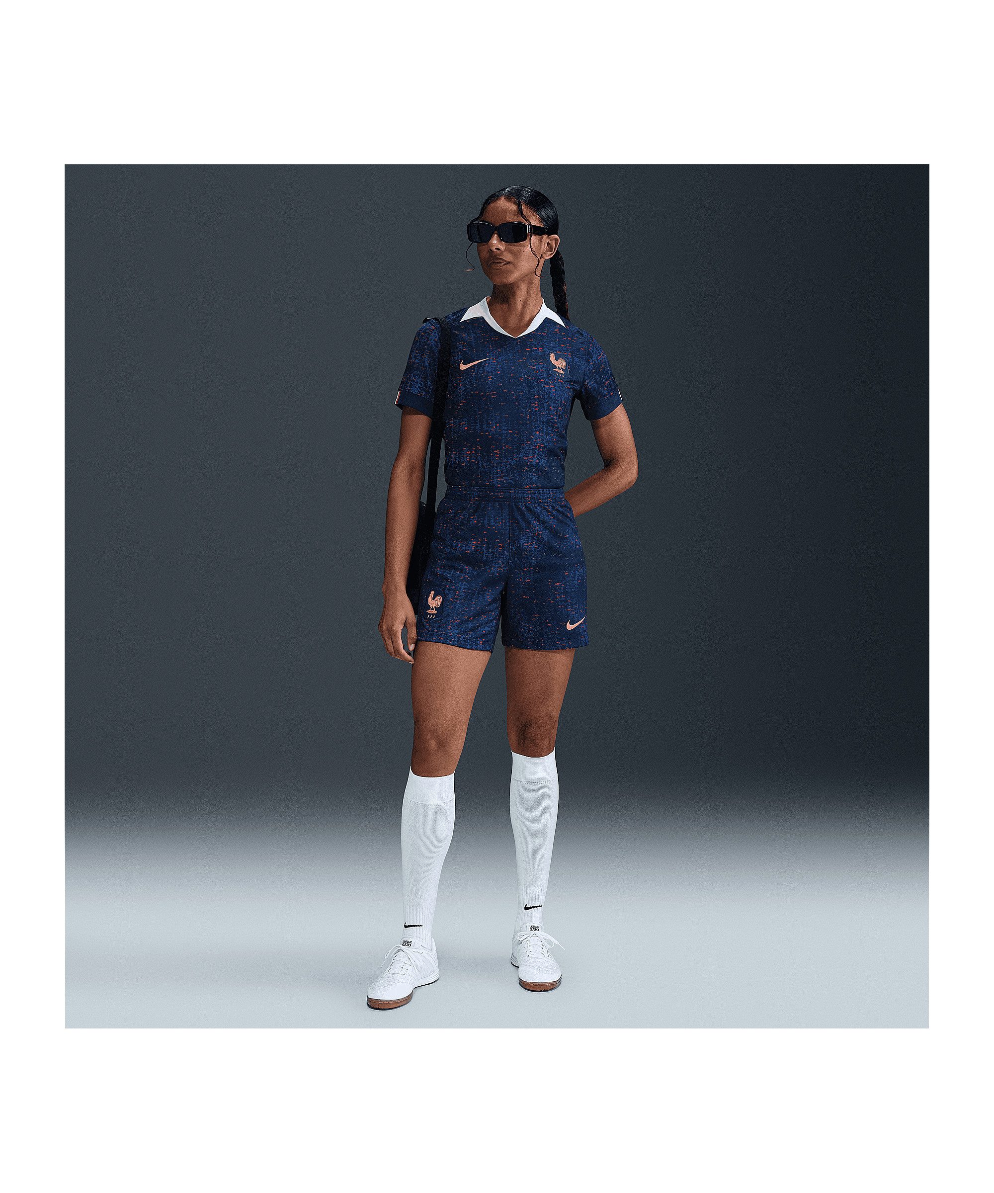 Nike Sporthose Nike Performance Frankreich Short Home 2025 Damen