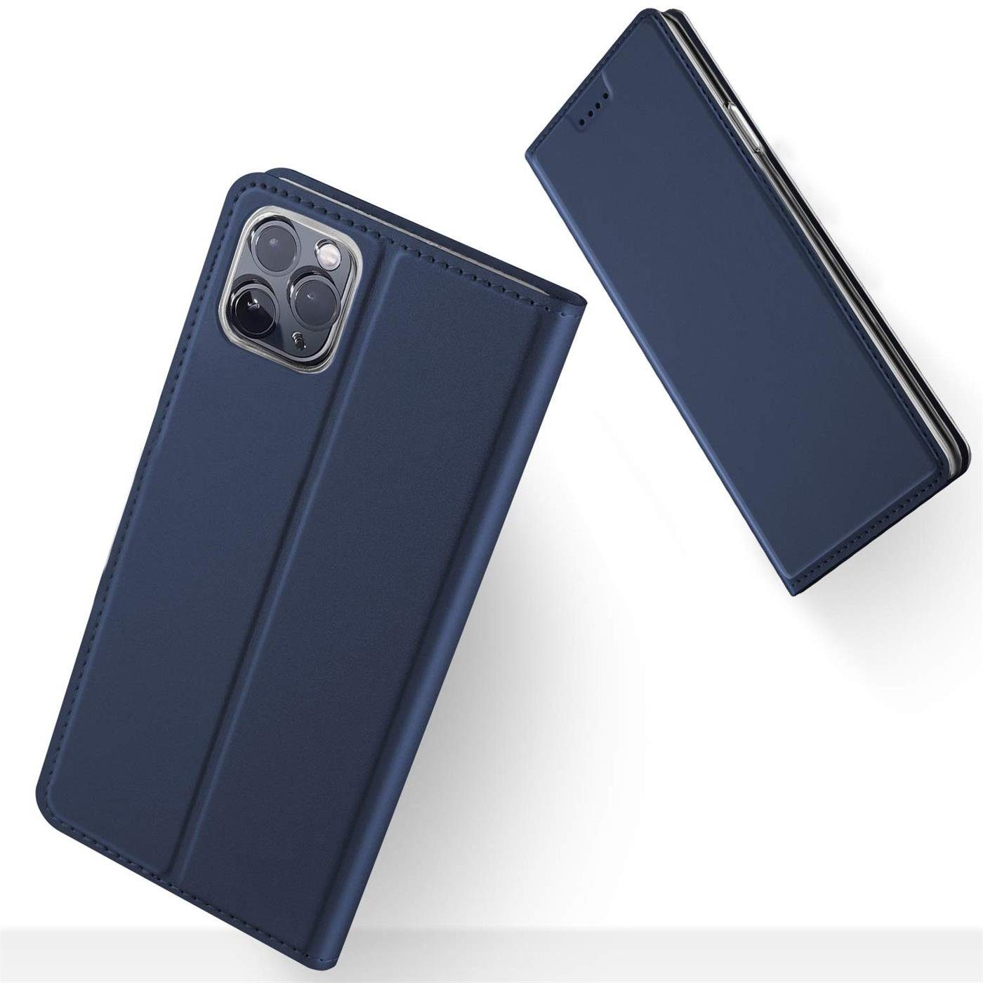 CoolGadget Handyhülle Klapptasche Wallet Kartenfach für Apple iPhone 12 Pro Max 6.7 Zoll, Ultra Slim Flip Case Hülle Klapphülle Cover Schutzhülle