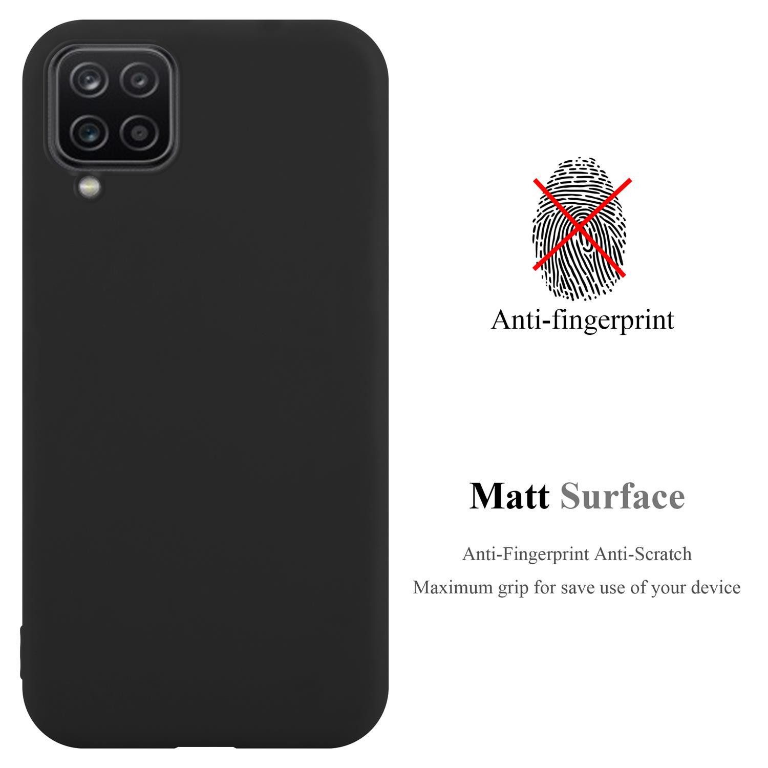 Cadorabo Handyhülle für Samsung Galaxy A12 / M12 Hülle Samsung Galaxy A12 / M12, Flexible TPU Silikon Handy Schutzhülle - Hülle - ultra slim