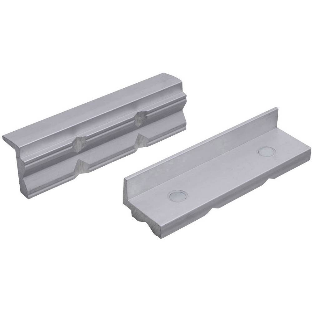 BERNSTEIN TOOLS FOR ELECTRONICS Schraubstock Schonbacken Alu-Prismen, mit Magnet 100mm, bestehend aus 2 9-900-S9100