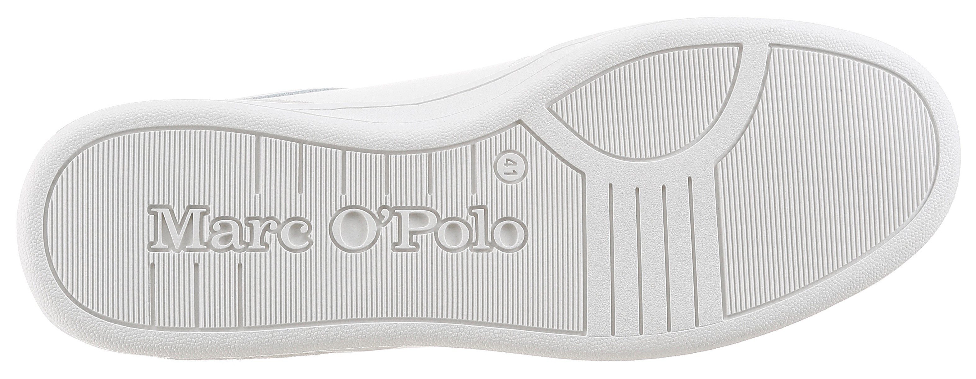 Marc O'Polo Vincenzo Sneaker Schnürschuh, Freizeitsneaker mit gepolstertem Schaftrand