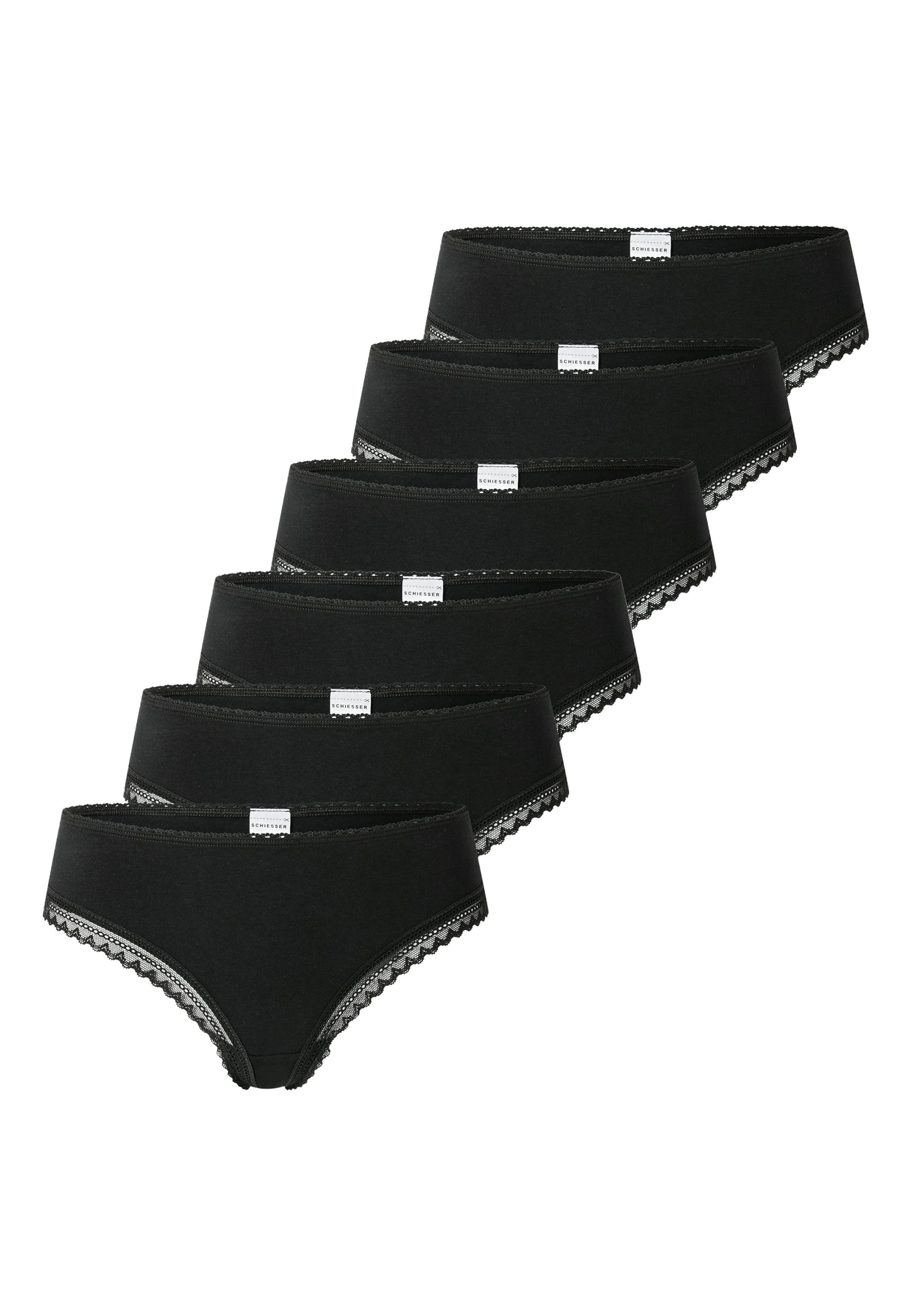 Schiesser T-String 6er Pack 95/5 Modern Cotton (Spar-Set) String - Baumwoll günstig online kaufen