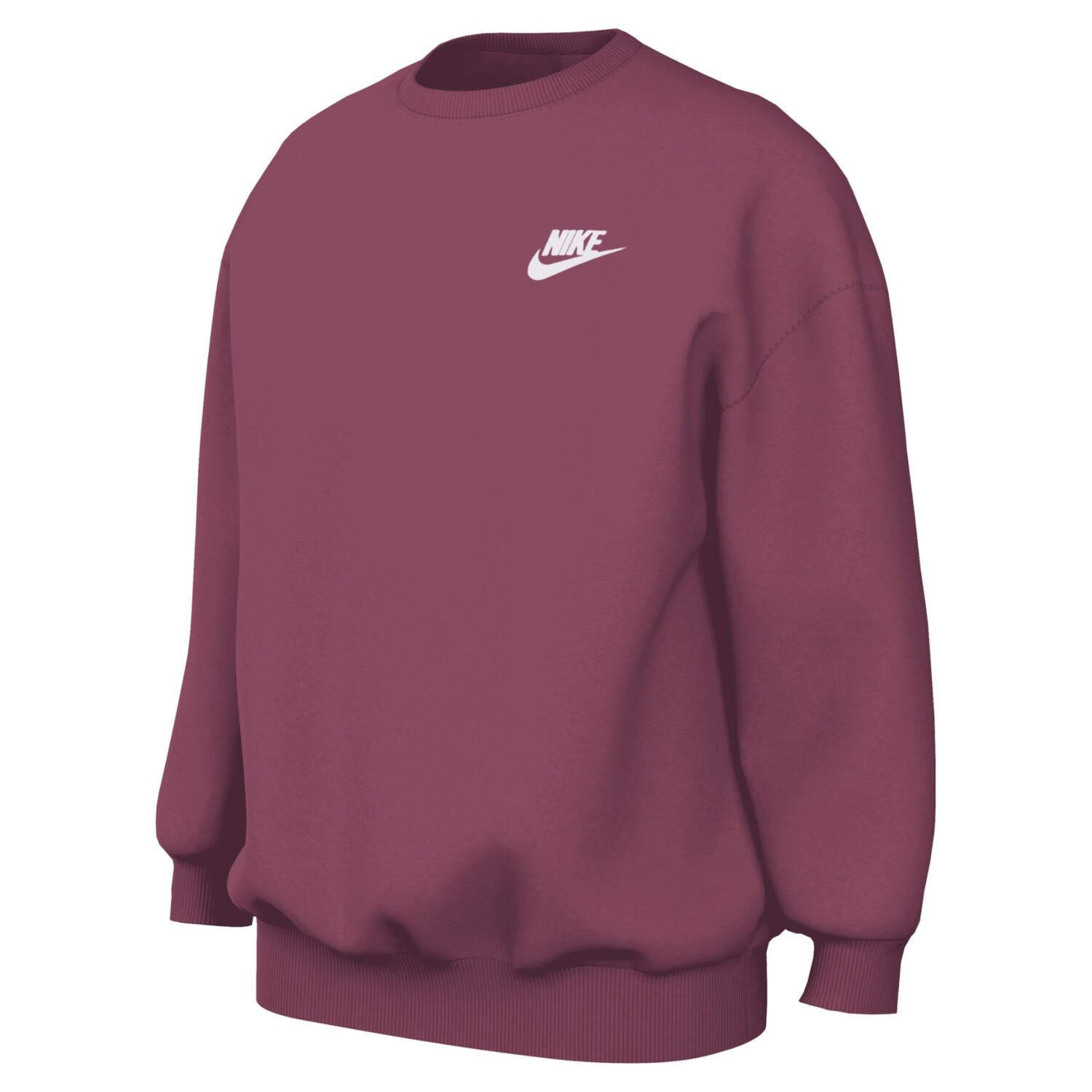 Nike Sportswear Fleecepullover Nike Mädchen Pullover Club Fleece Sweatshirt FD2923