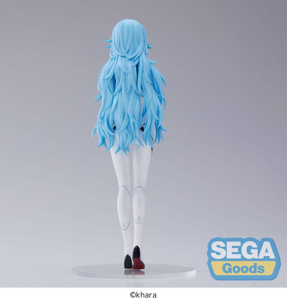 Sega Merchandise-Figur Evangelion: 3.0+1.0 Rei Ayanami Long Hair Ver. 21 cm