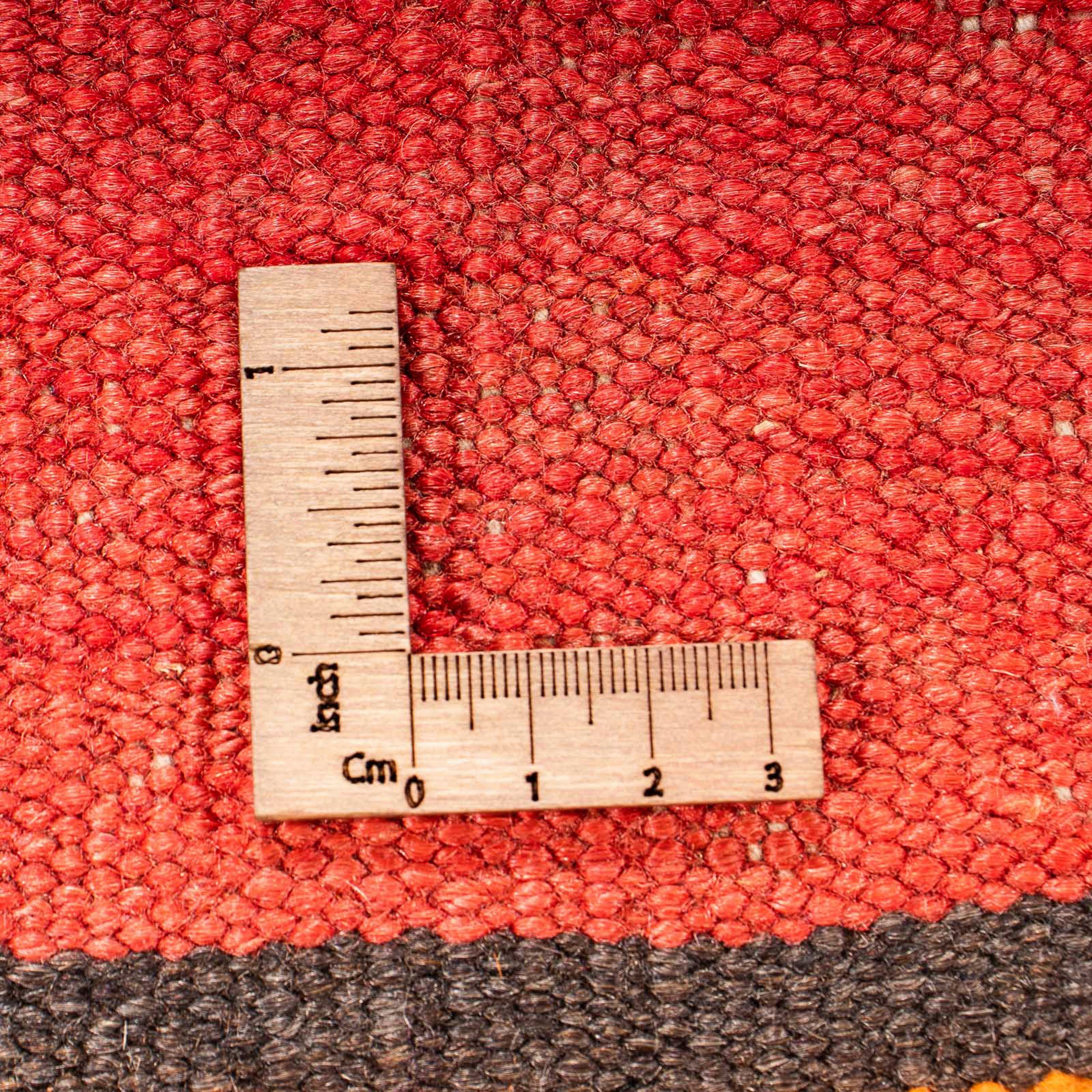 Wollteppich Kelim - Old - 5 mm, Höhe: 150 - x cm rechteckig, Wohnzimmer, morgenland, mehrfarbig, 205 Einzelstück