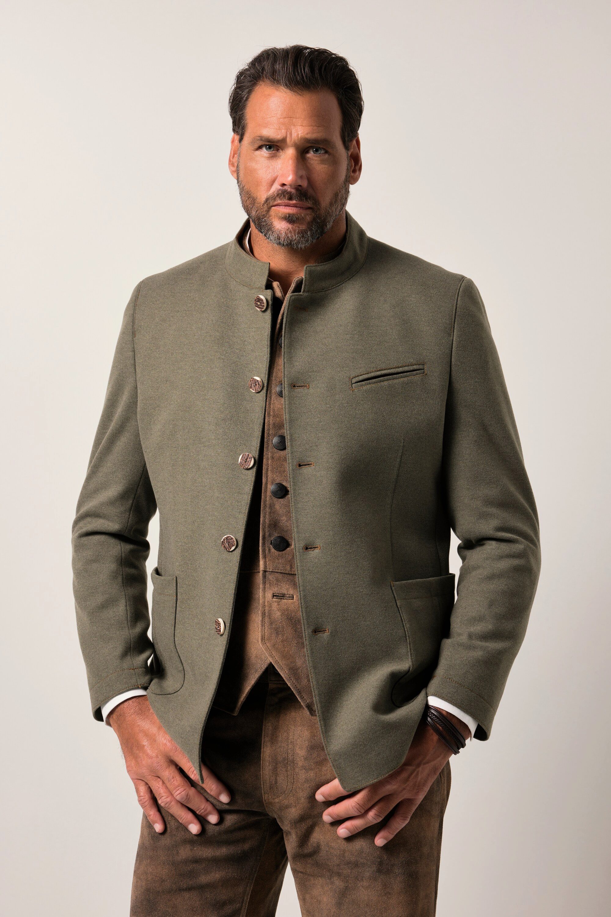 JP1880 Trachtenjanker JP1880 Janker FLEXNAMIC® Stehkragen Tracht bis 72